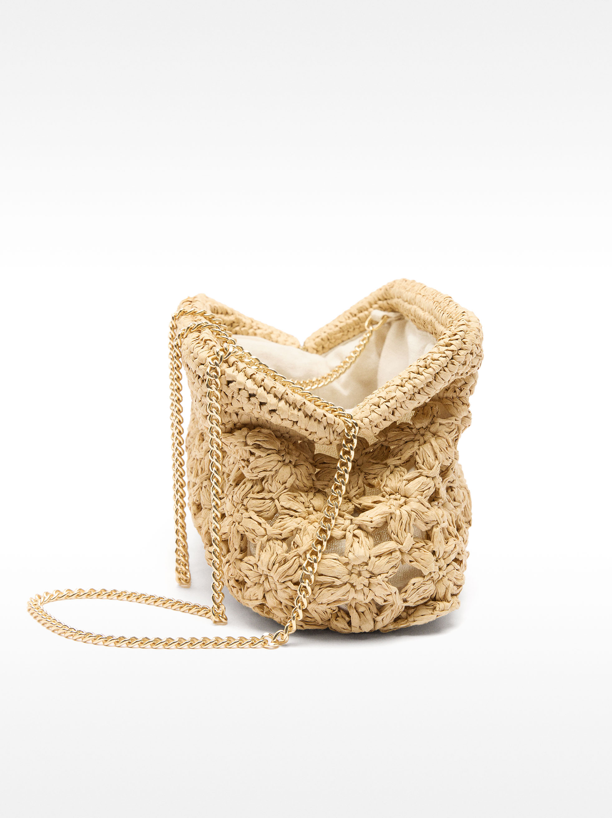 Partytasche mit Stroheffekt image number 3.0