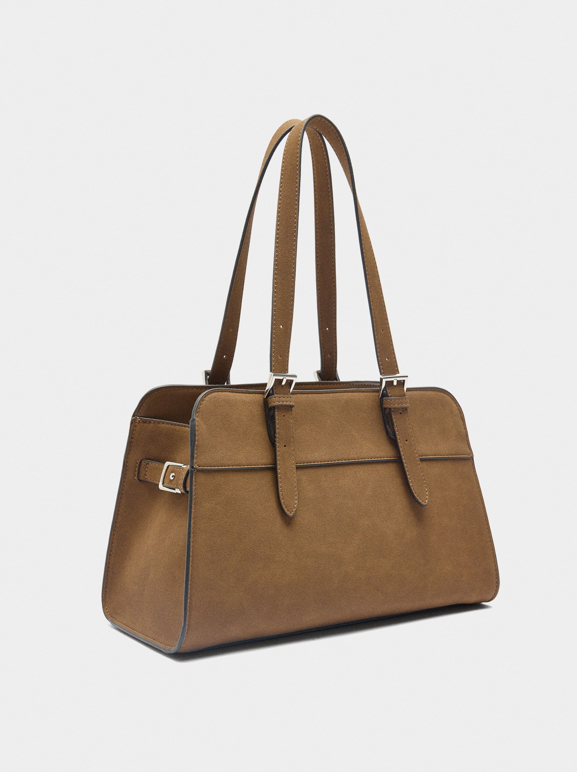 Bolso tote efecto piel image number 2.0