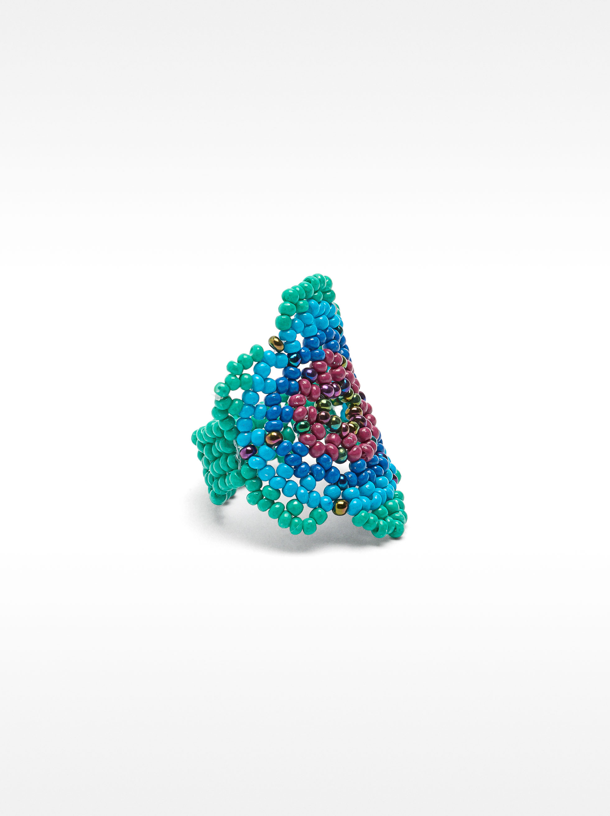 Flower bead ring - LIMITED EDITION image number 3.0