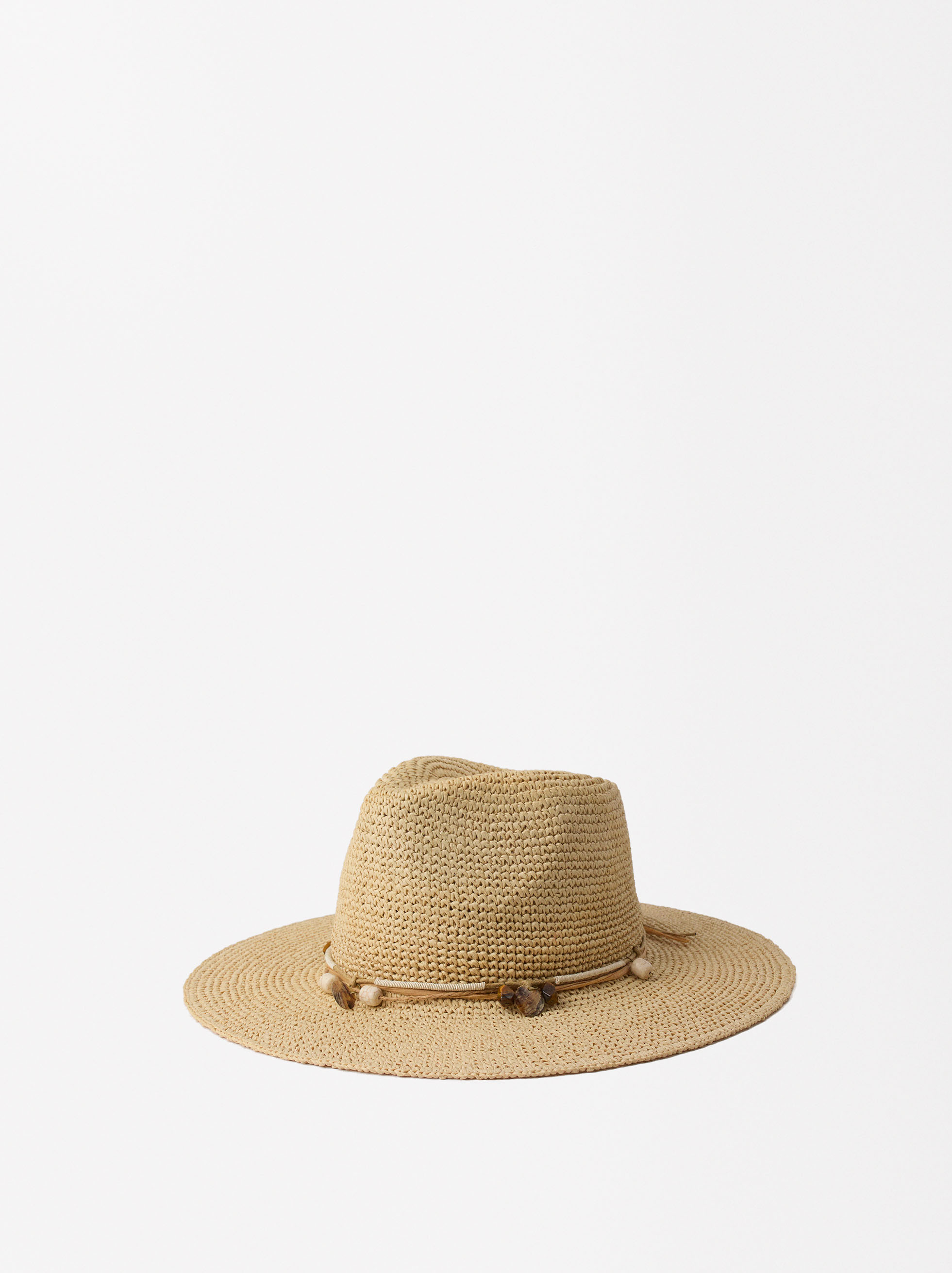 Straw-Effect Hat image number 0.0