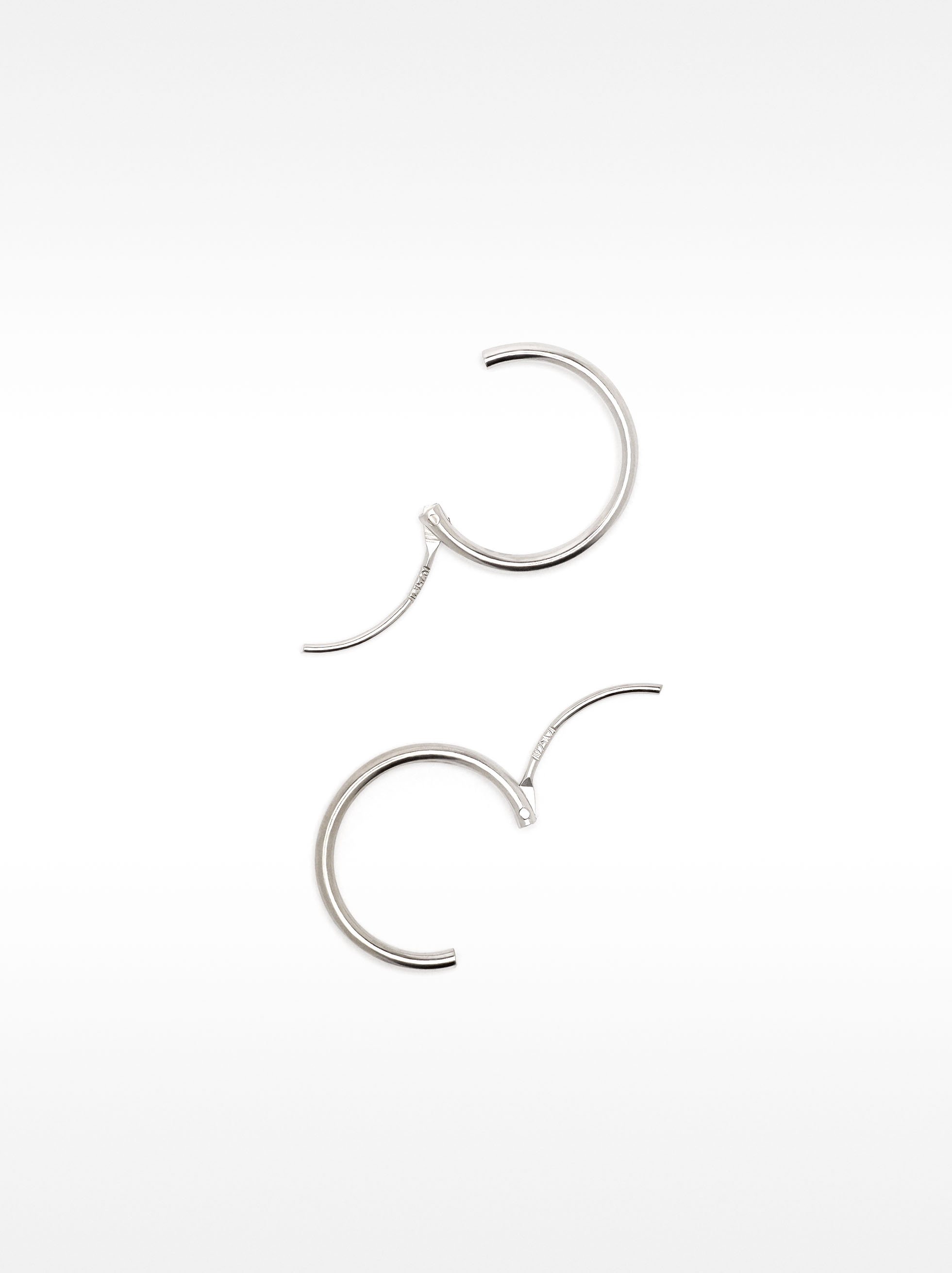 Créoles en argent 925 image number 3.0