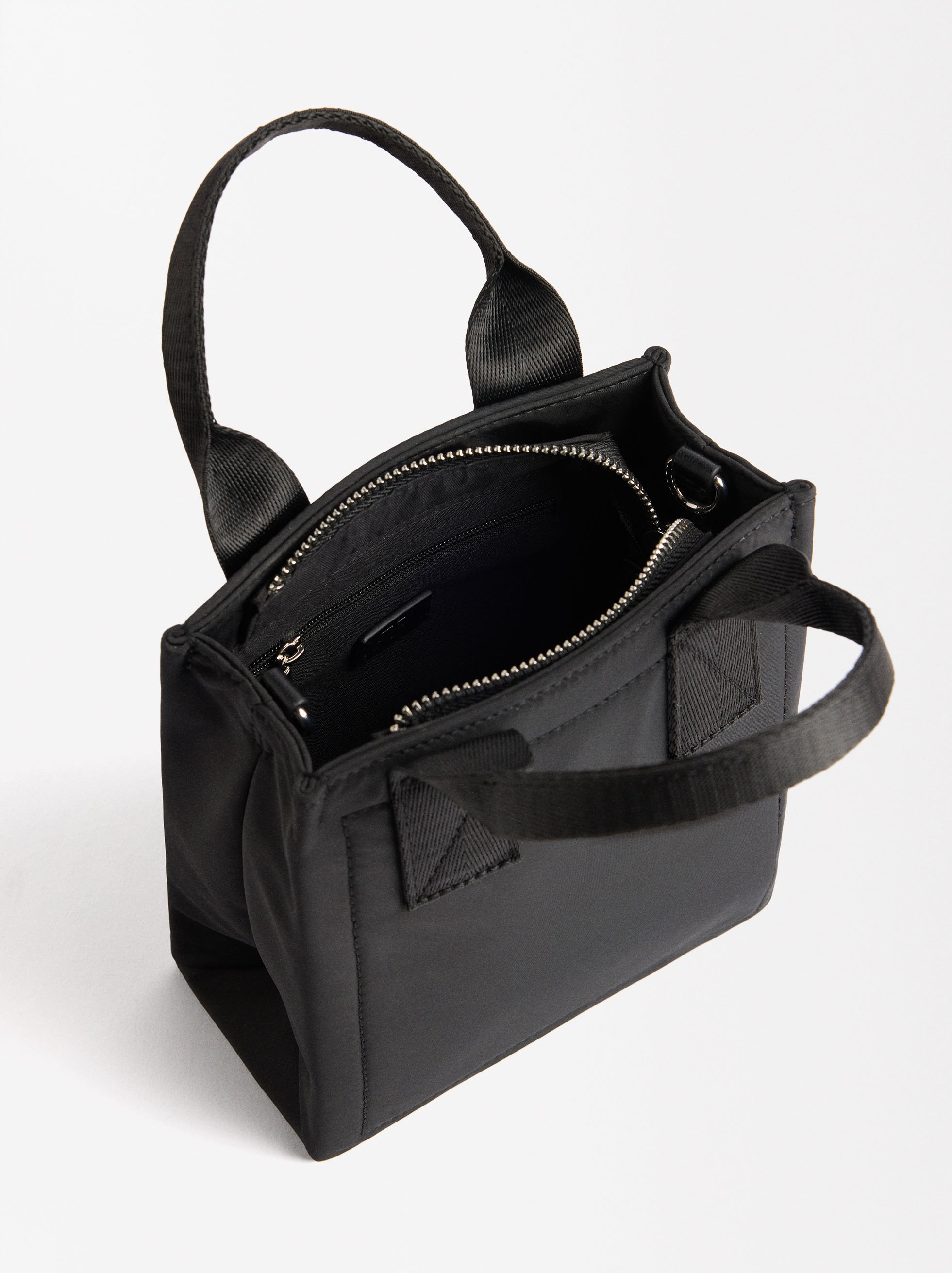 Bolso tote de nylon image number 3.0