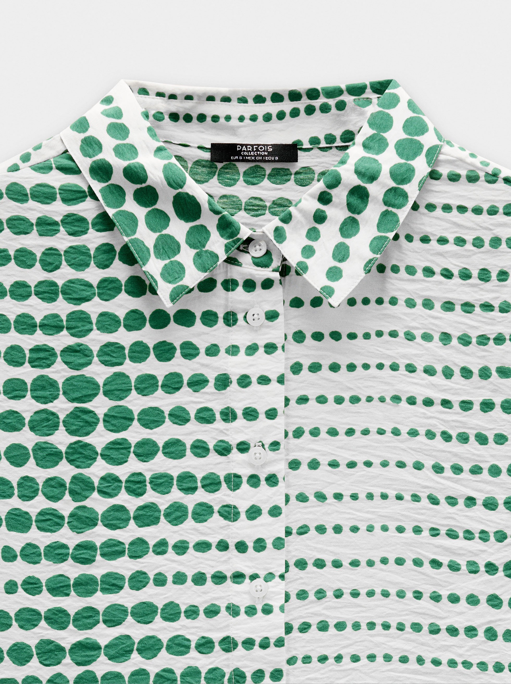 Camisa fluida con estampado image number 5.0