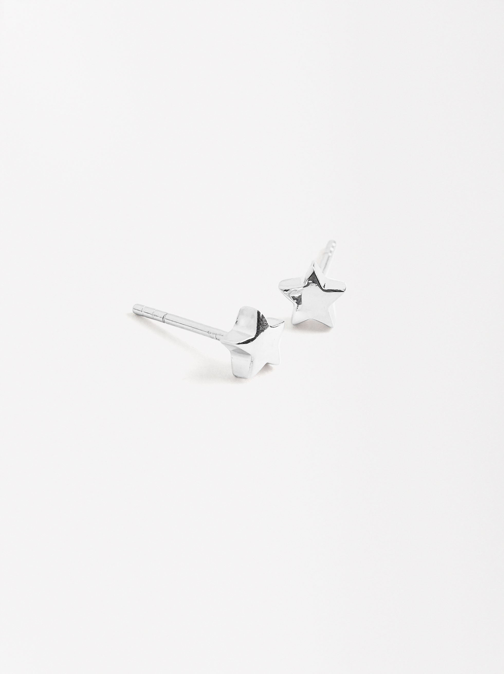 Star earrings - 925 sterling silver image number 2.0