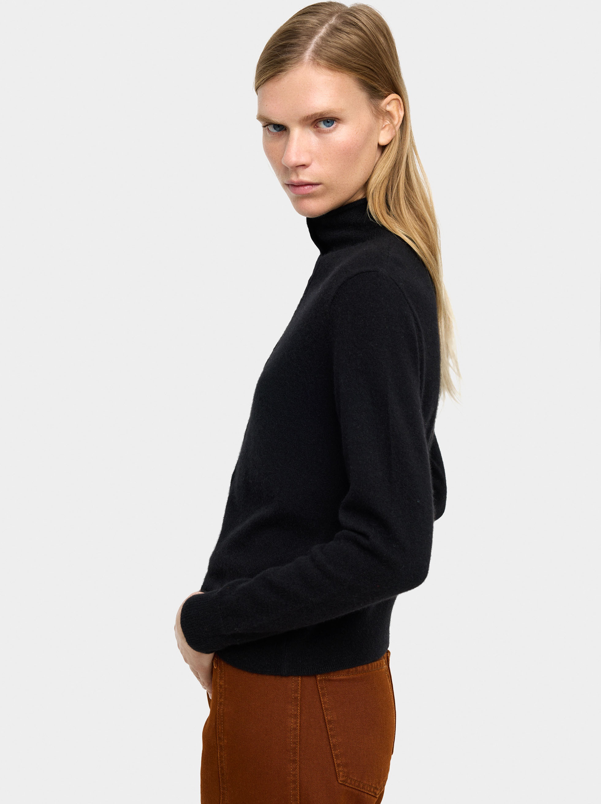 Cardigan en 100% cachemire image number 3.0