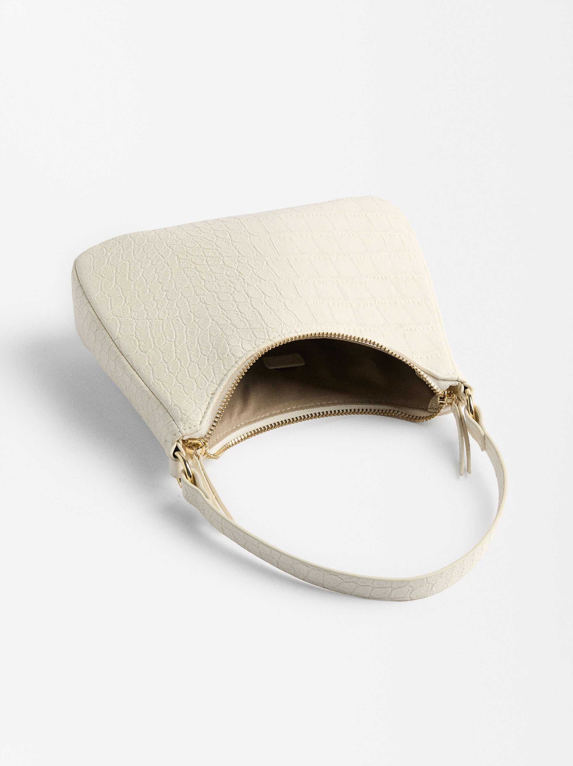 Animal embossed shoulder bag image number 3.0