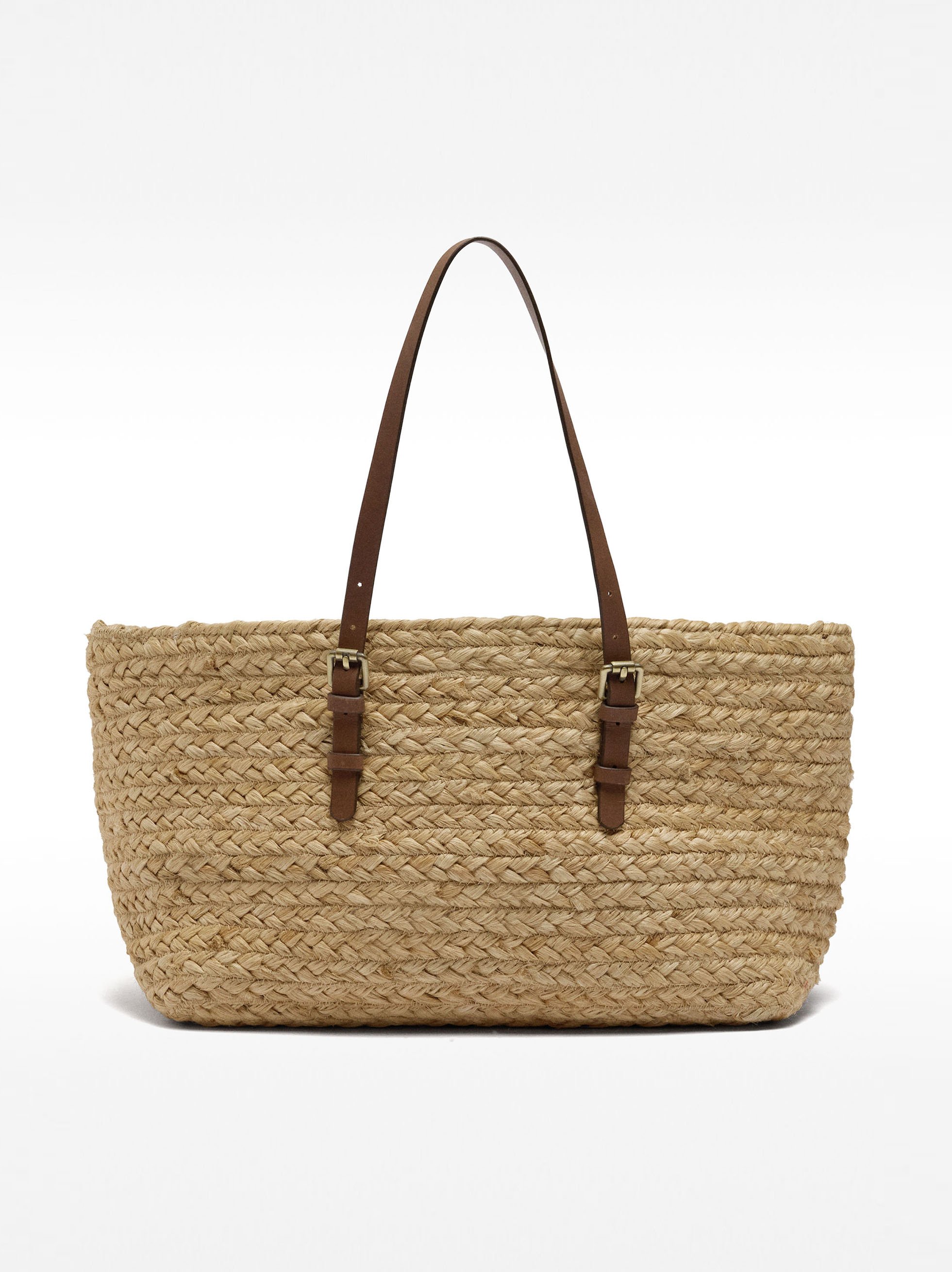 Jute shopper bag L image number 5.0