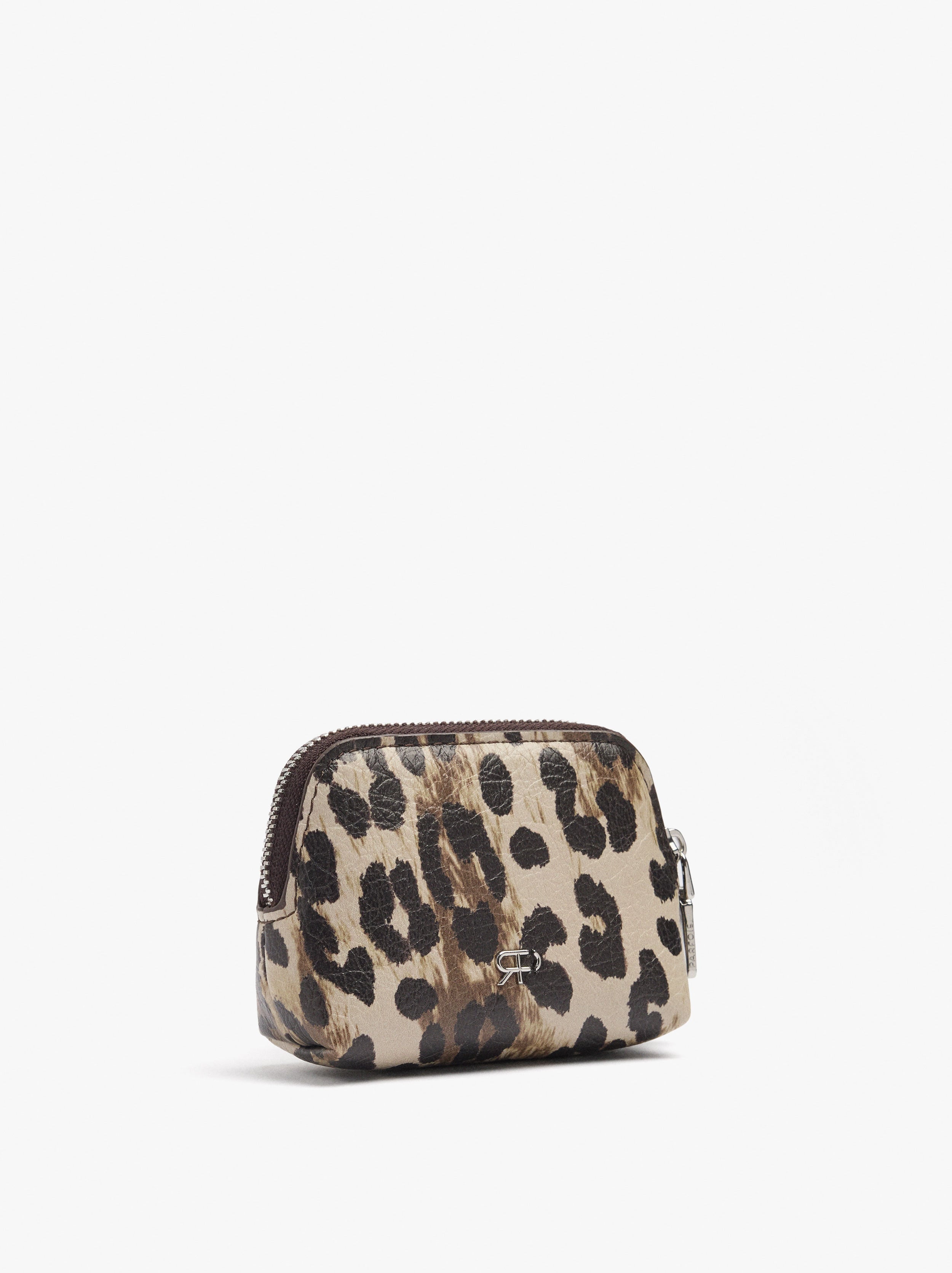 Monedero estampado animal con textura image number 2.0
