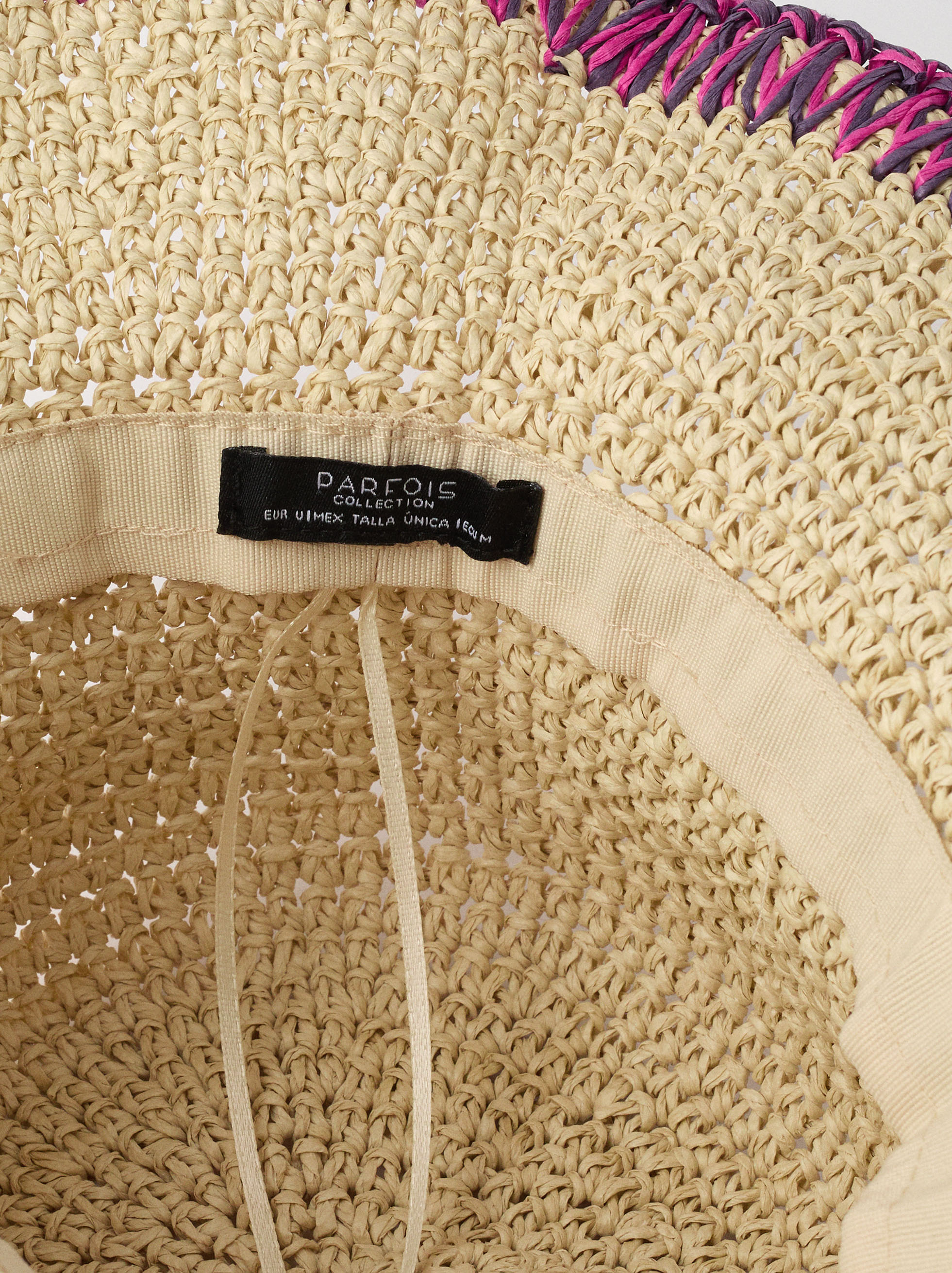 Braided bucket hat image number 3.0