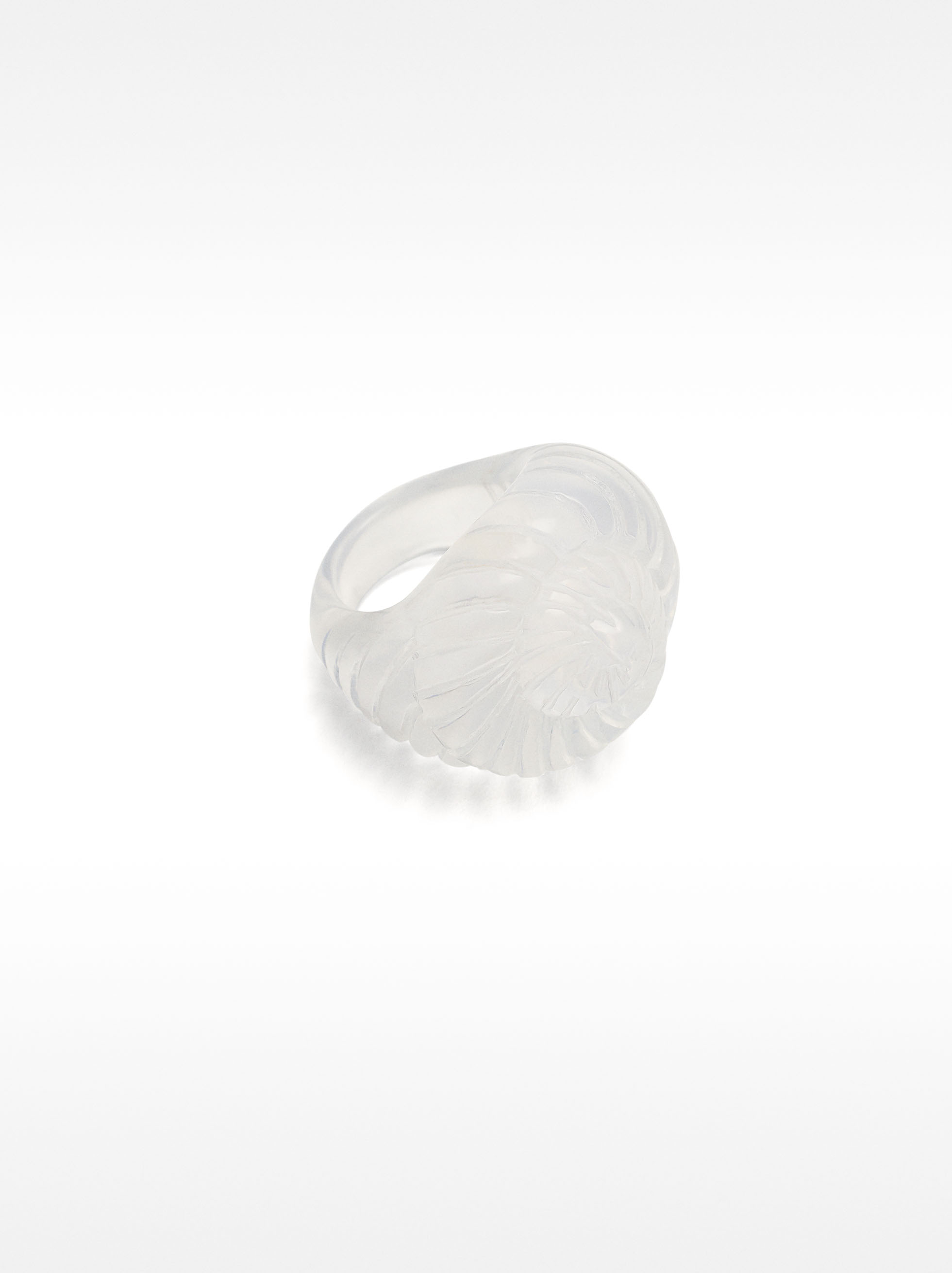 Maxi Spiral Snail Shell Ring image number 3.0