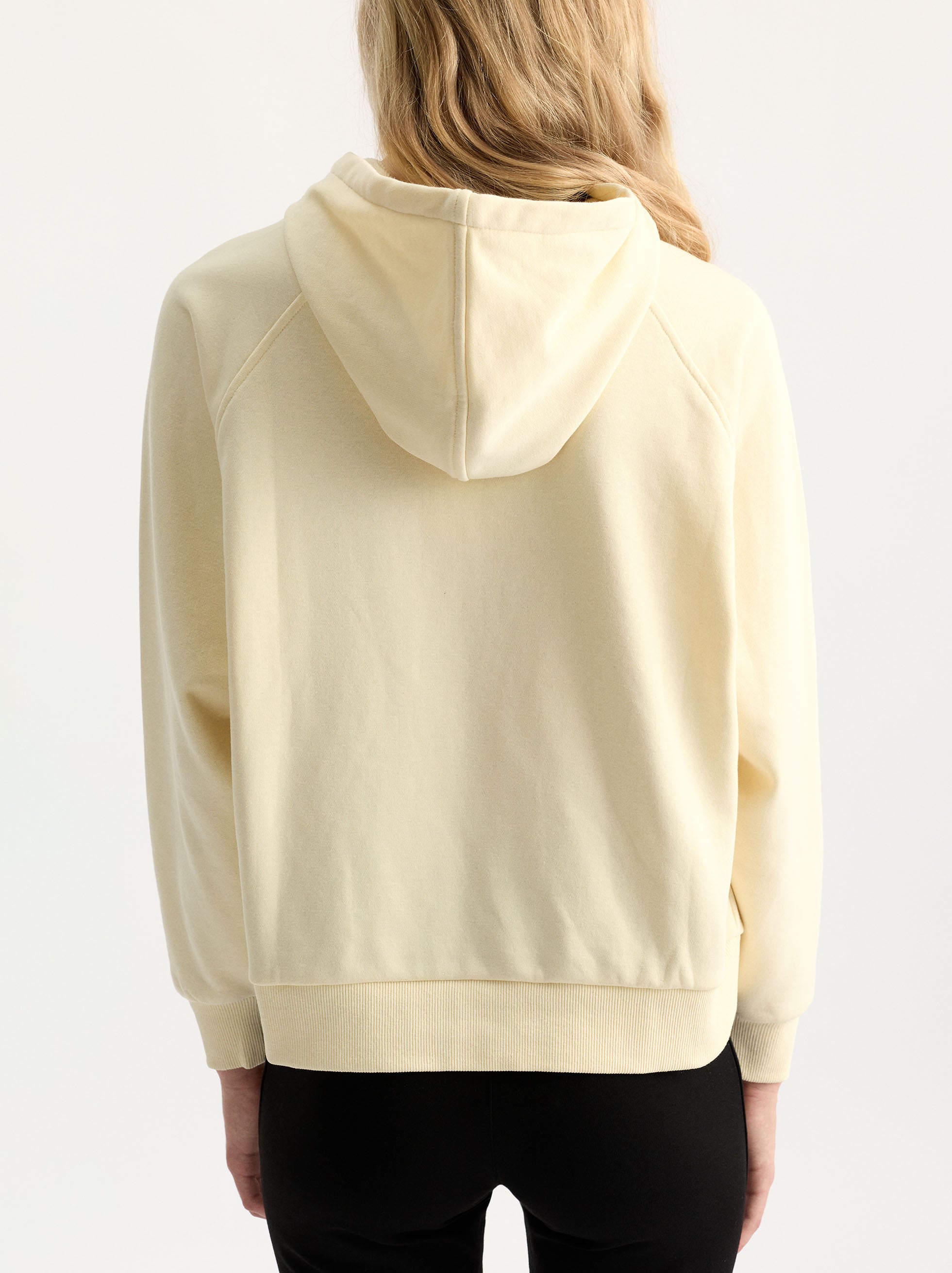 Cotton sweatshirt with text image number 3.0