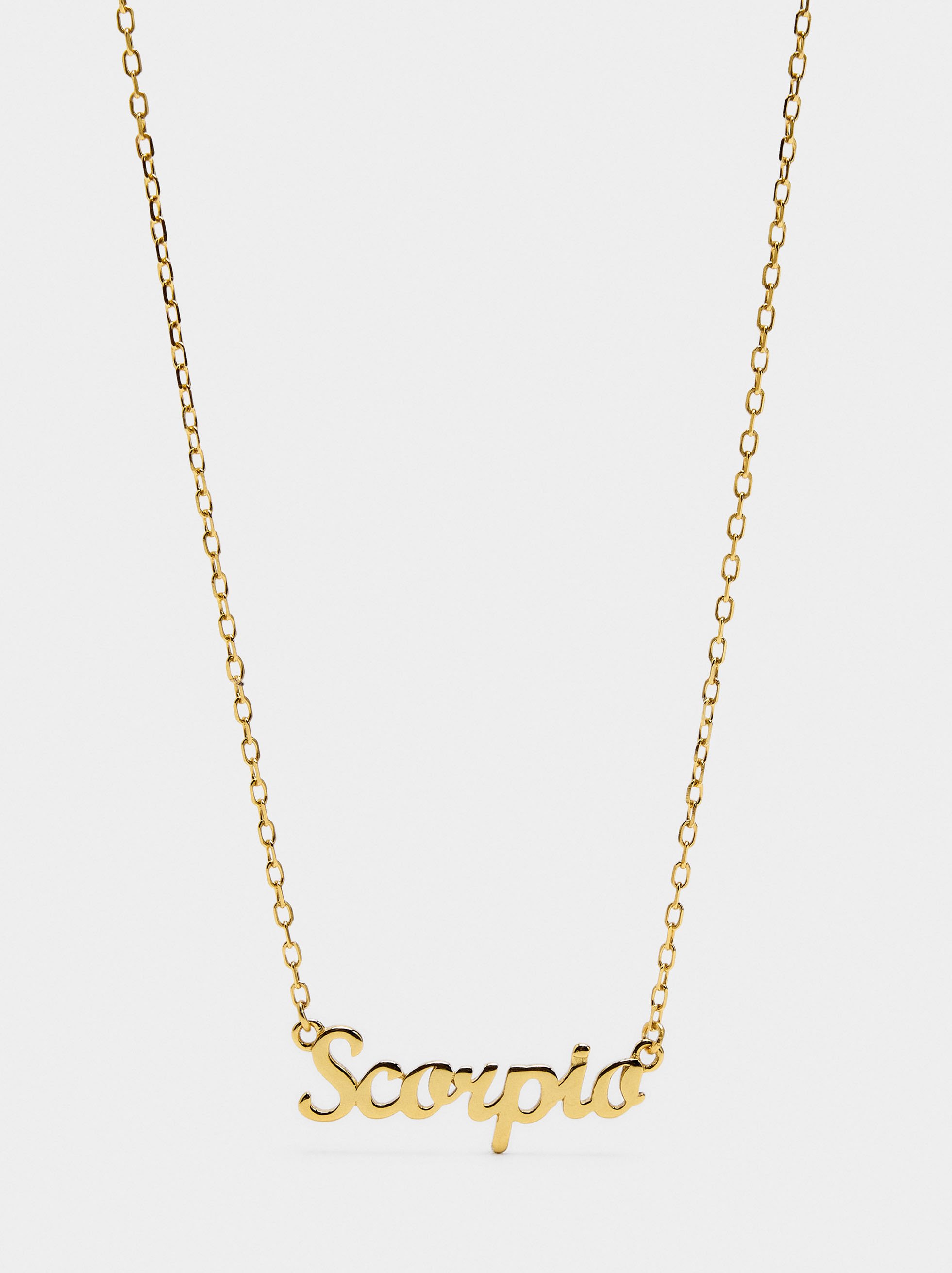 Necklace with zodiac sign LEO - 925 sterling silver image number 0.0