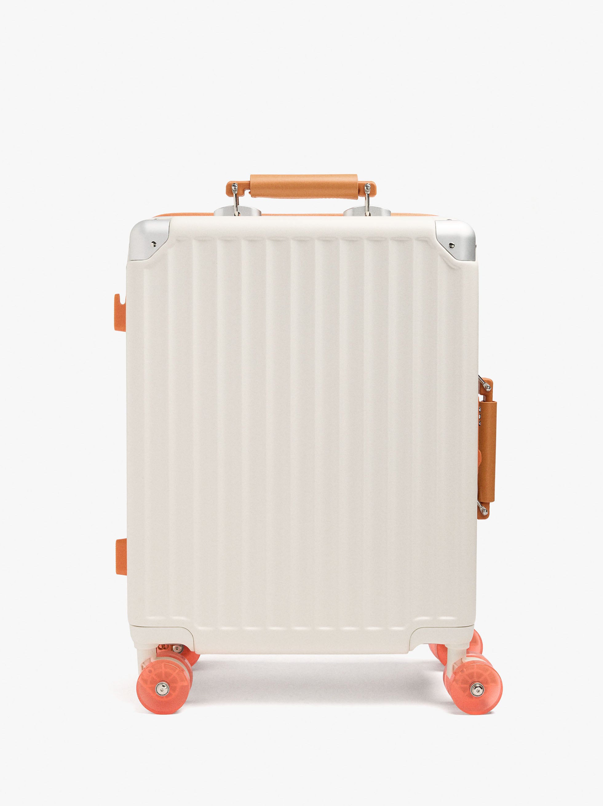 Valise de voyage &agrave; rayures avec porte-gobelet image number 0.0