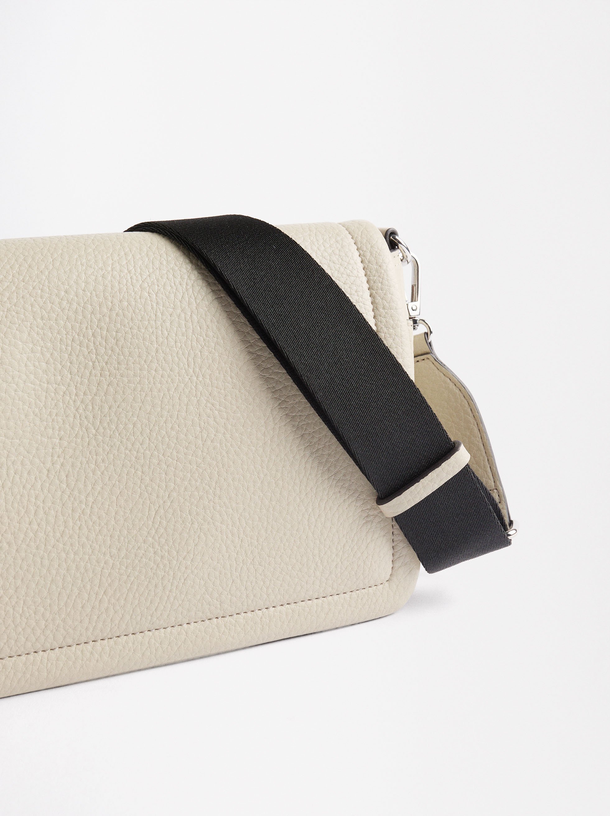 Shoulder bag with flap closure image number 2.0
