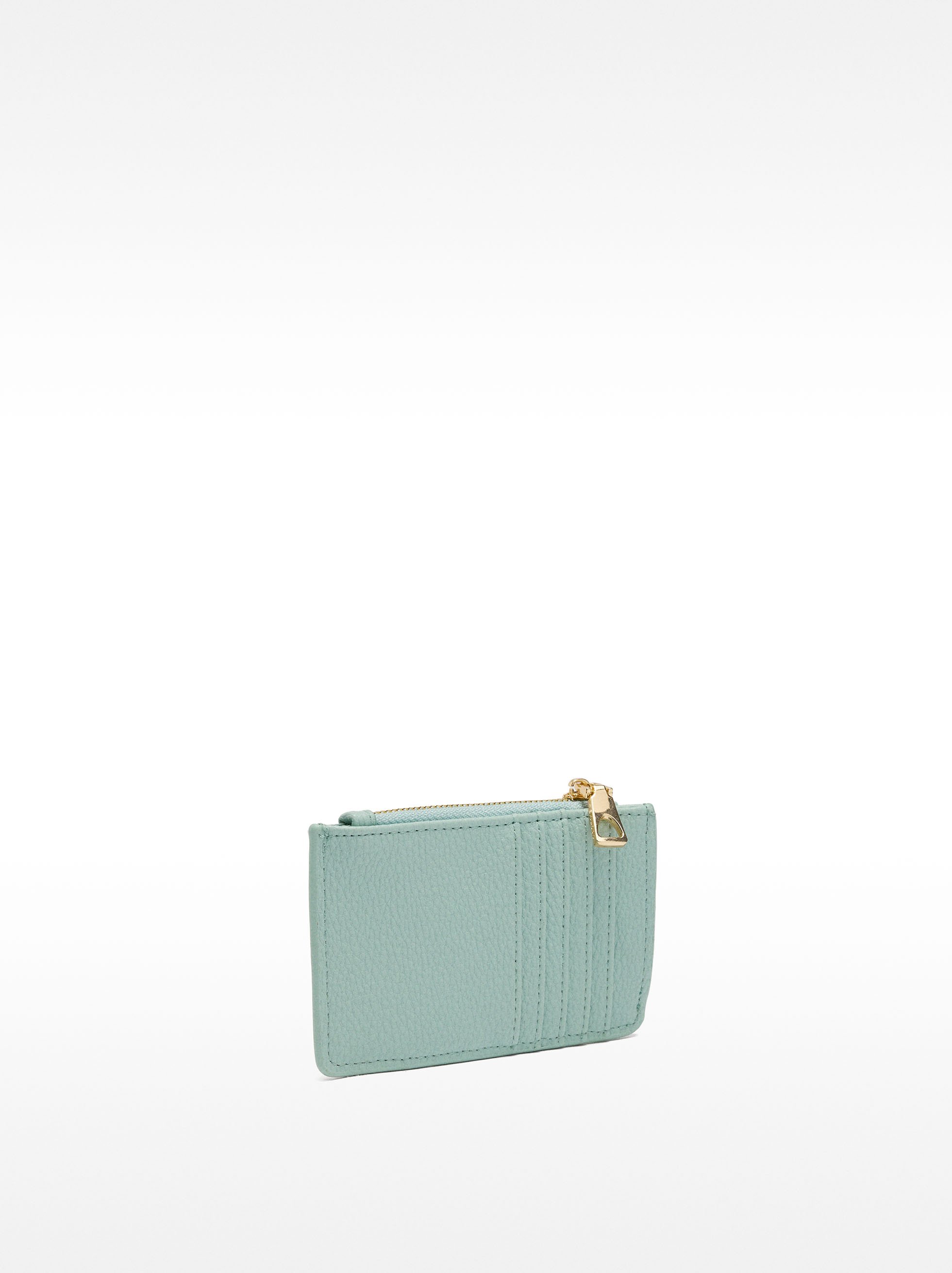 Textured basic card holder image number 2.0
