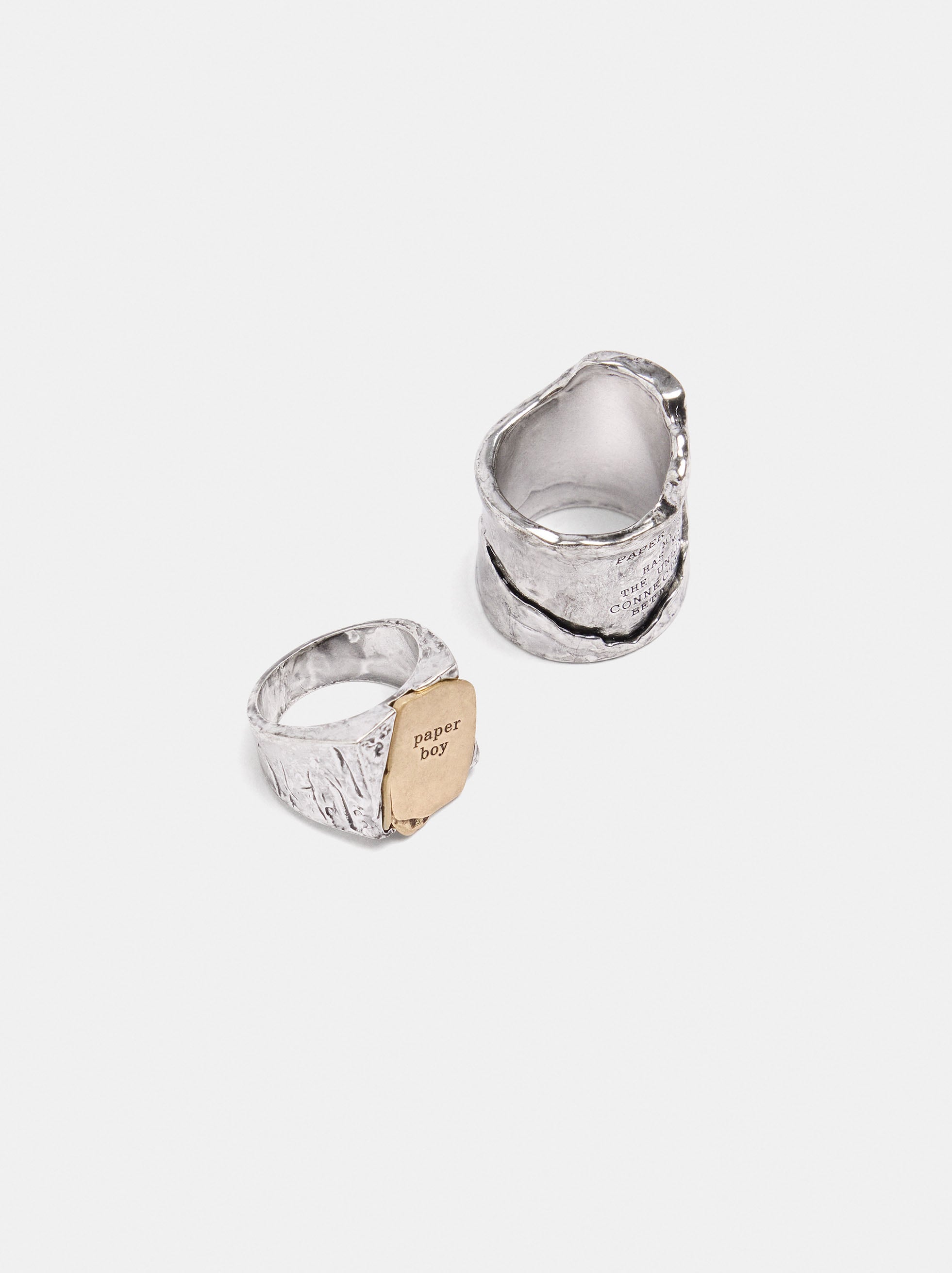 Set breite Bicolor-Ringe image number 2.0