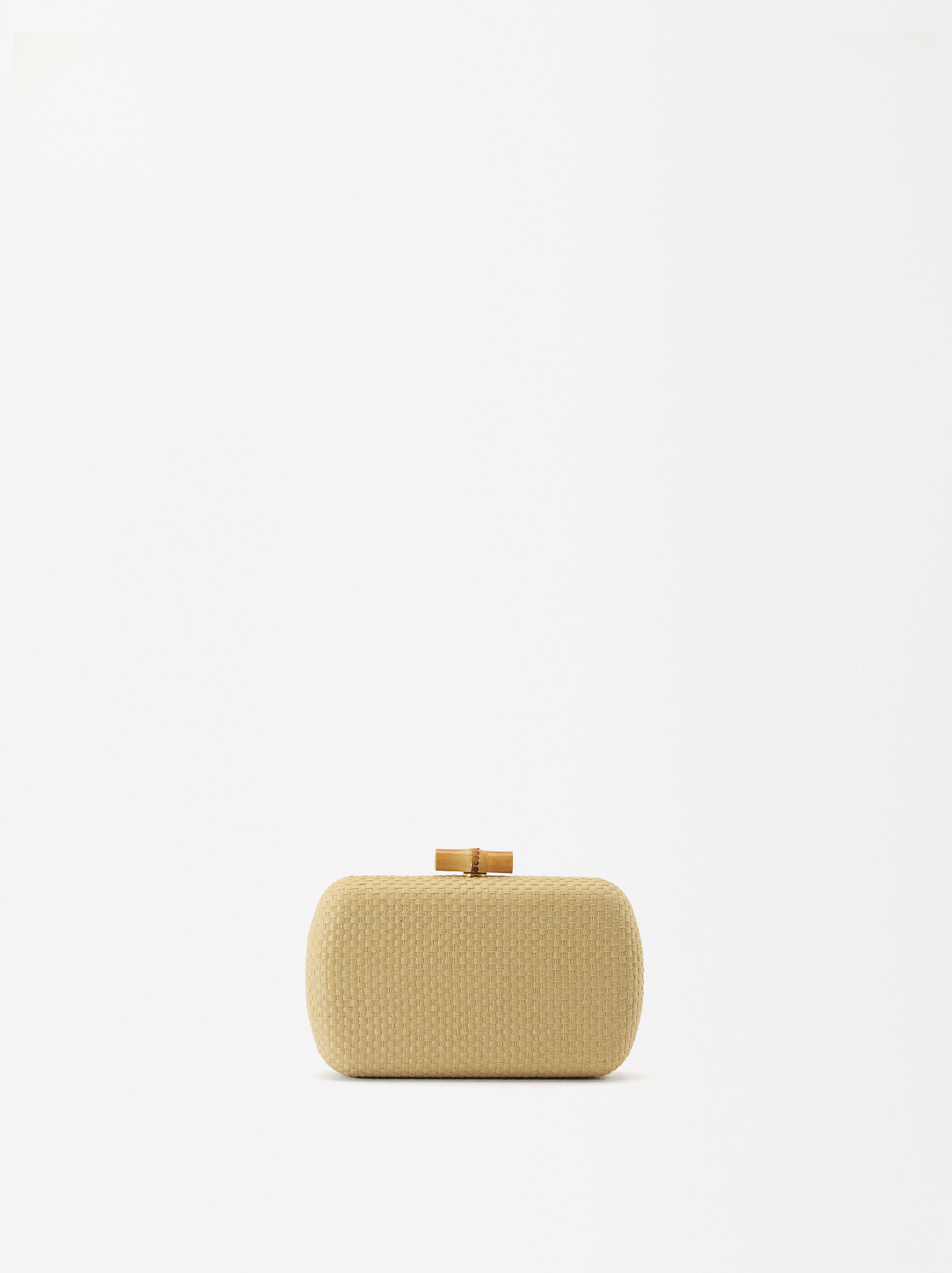 Straw-effect party clutch image number 0.0
