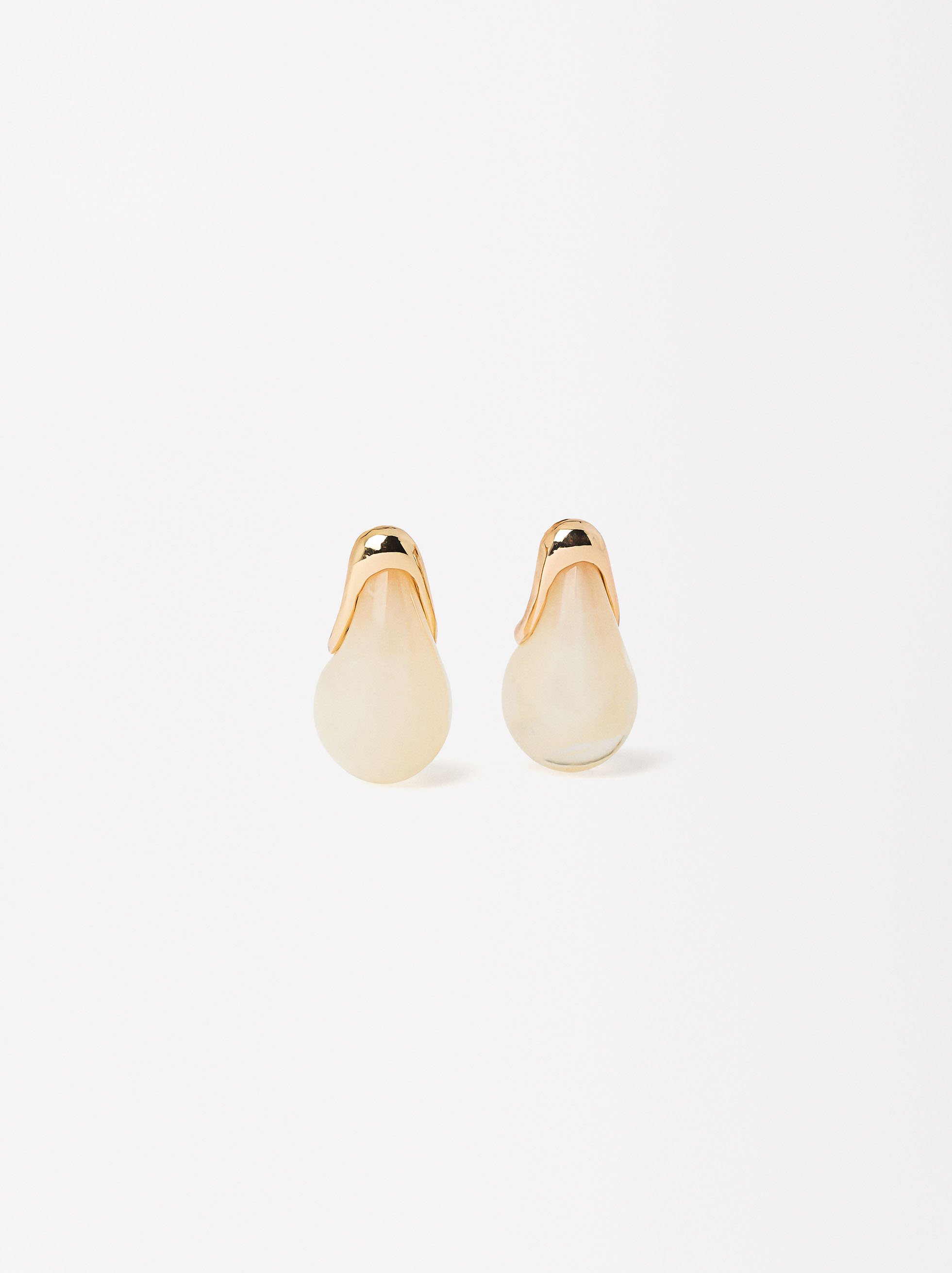 Drop Earrings With Quartz Effect image number 1.0