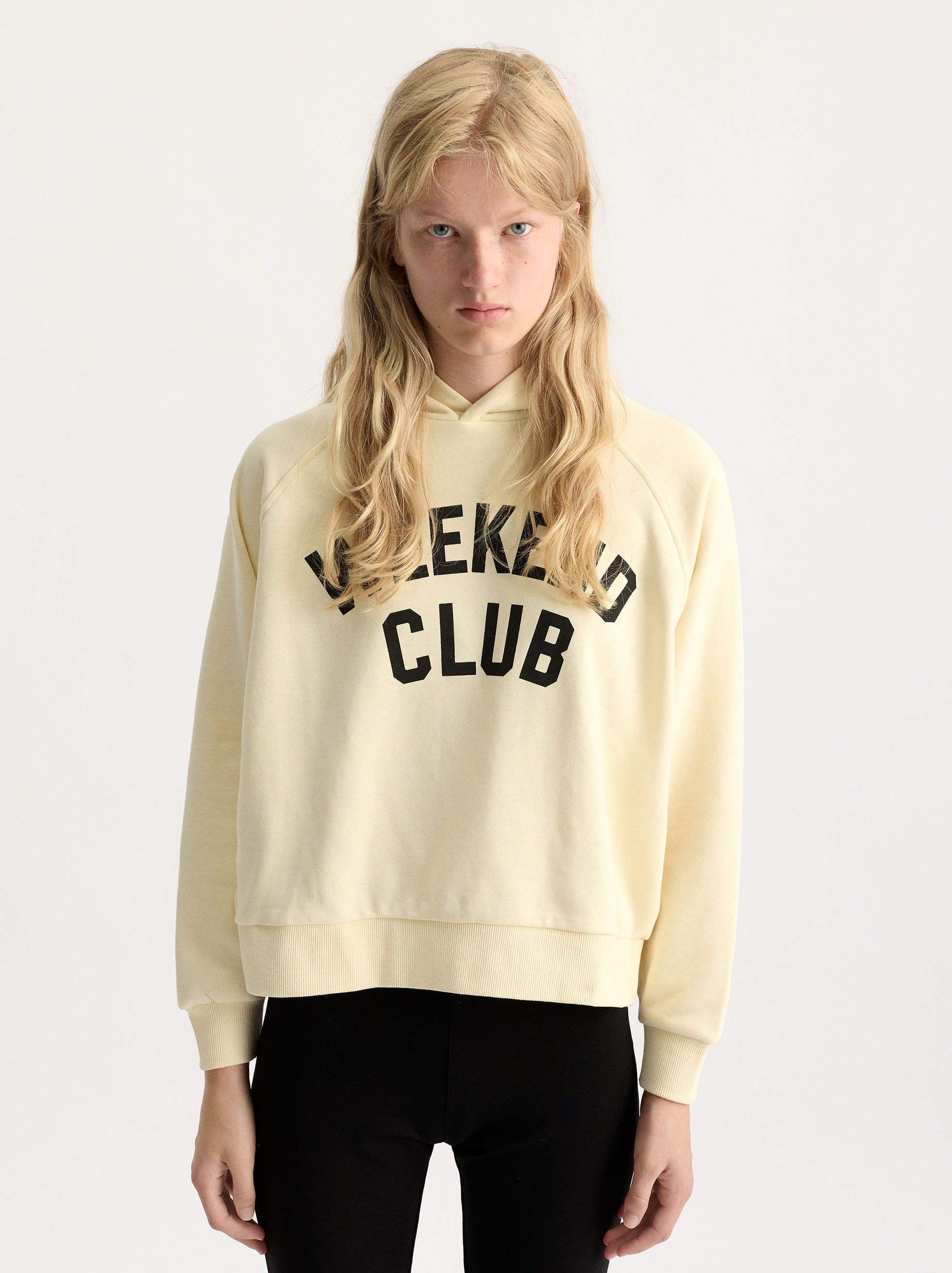 Cotton sweatshirt with text image number 0.0