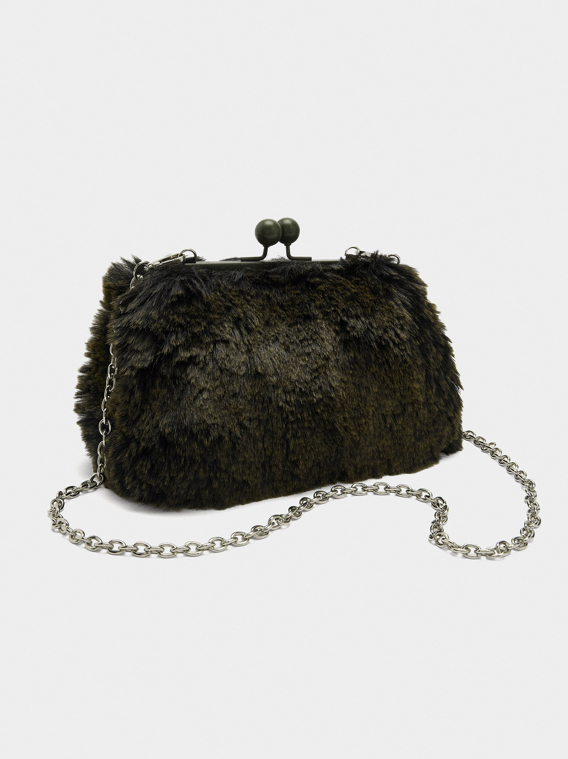 Bag with chain strap effect image number 2.0