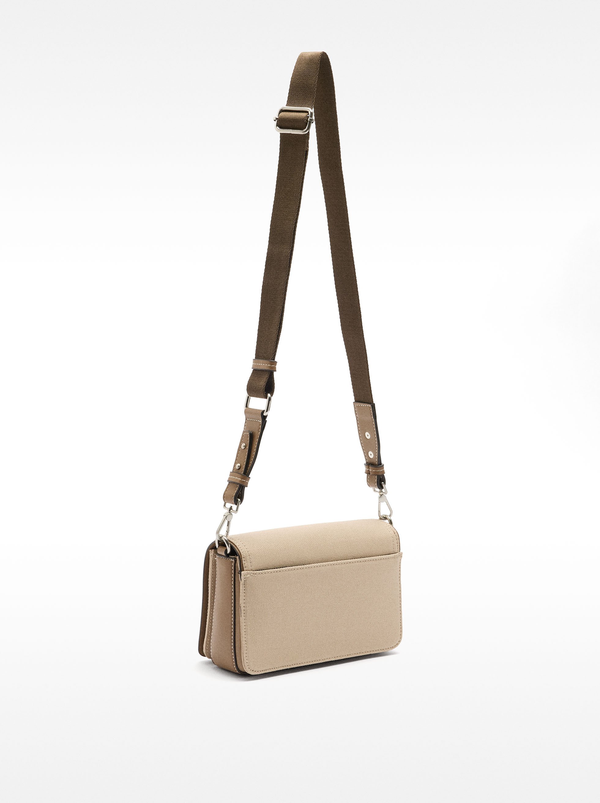 Canvas crossbody bag image number 2.0