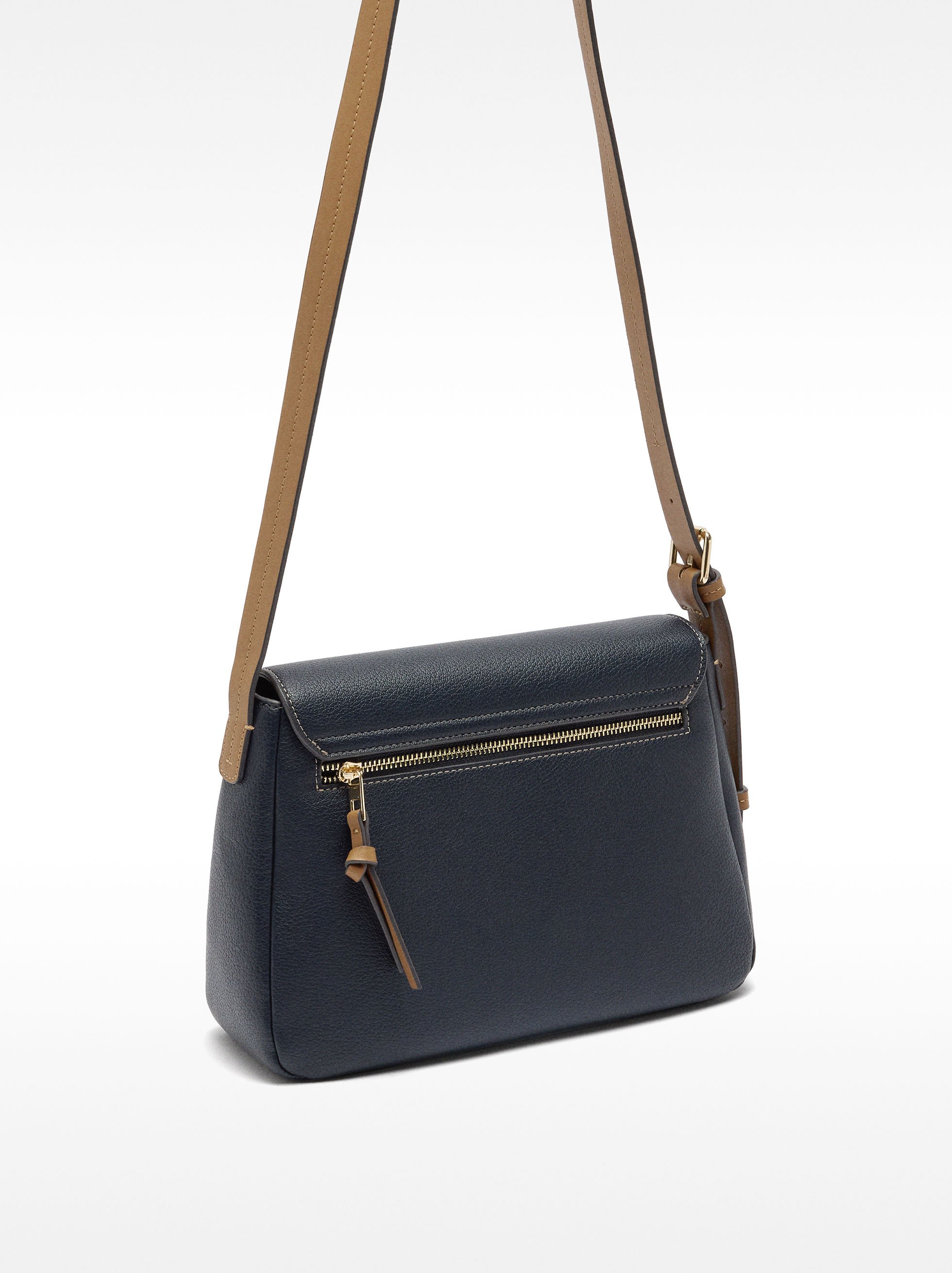 Crossbody bag with flap closure image number 2.0