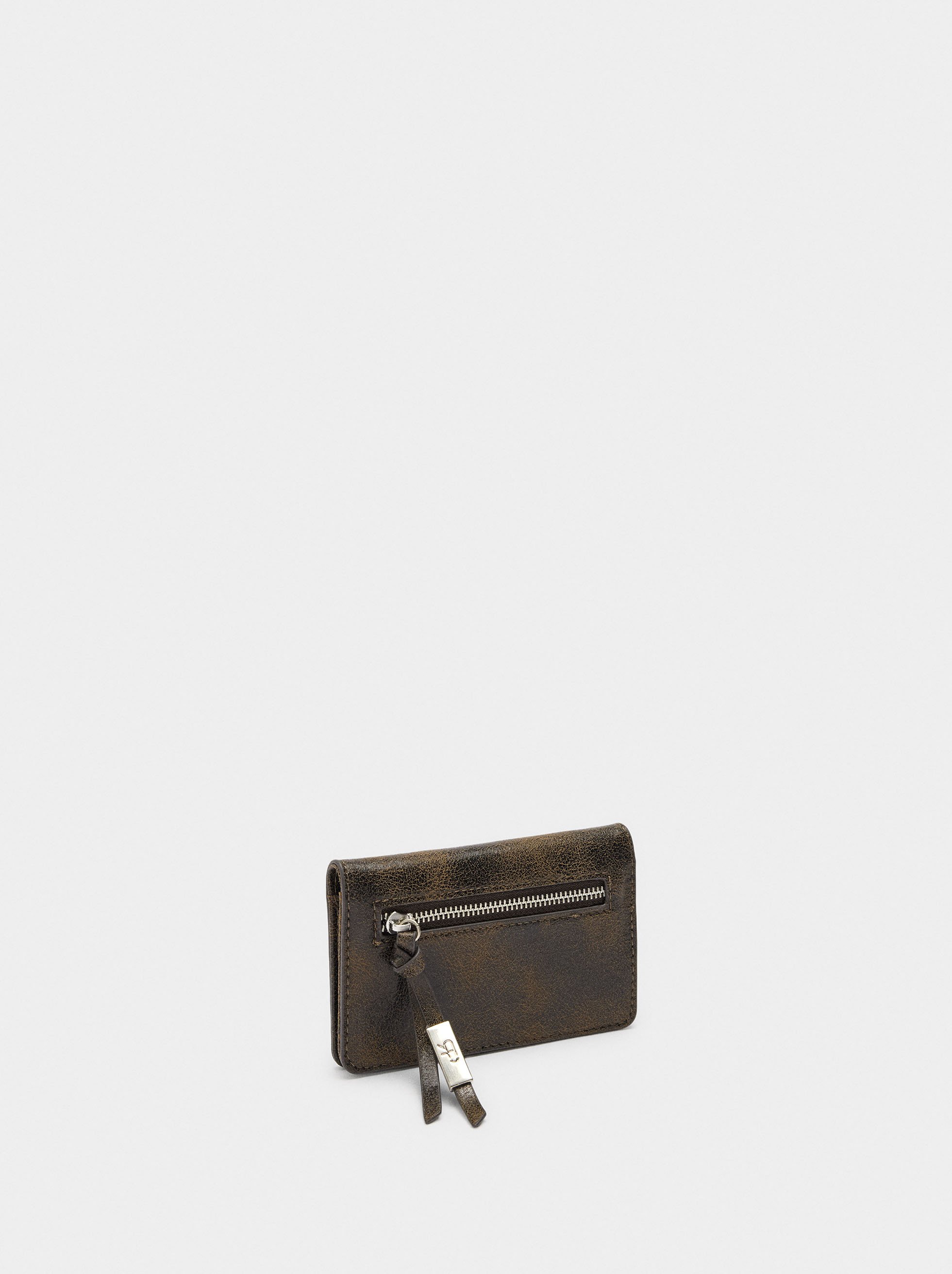 Card holder with studs image number 2.0