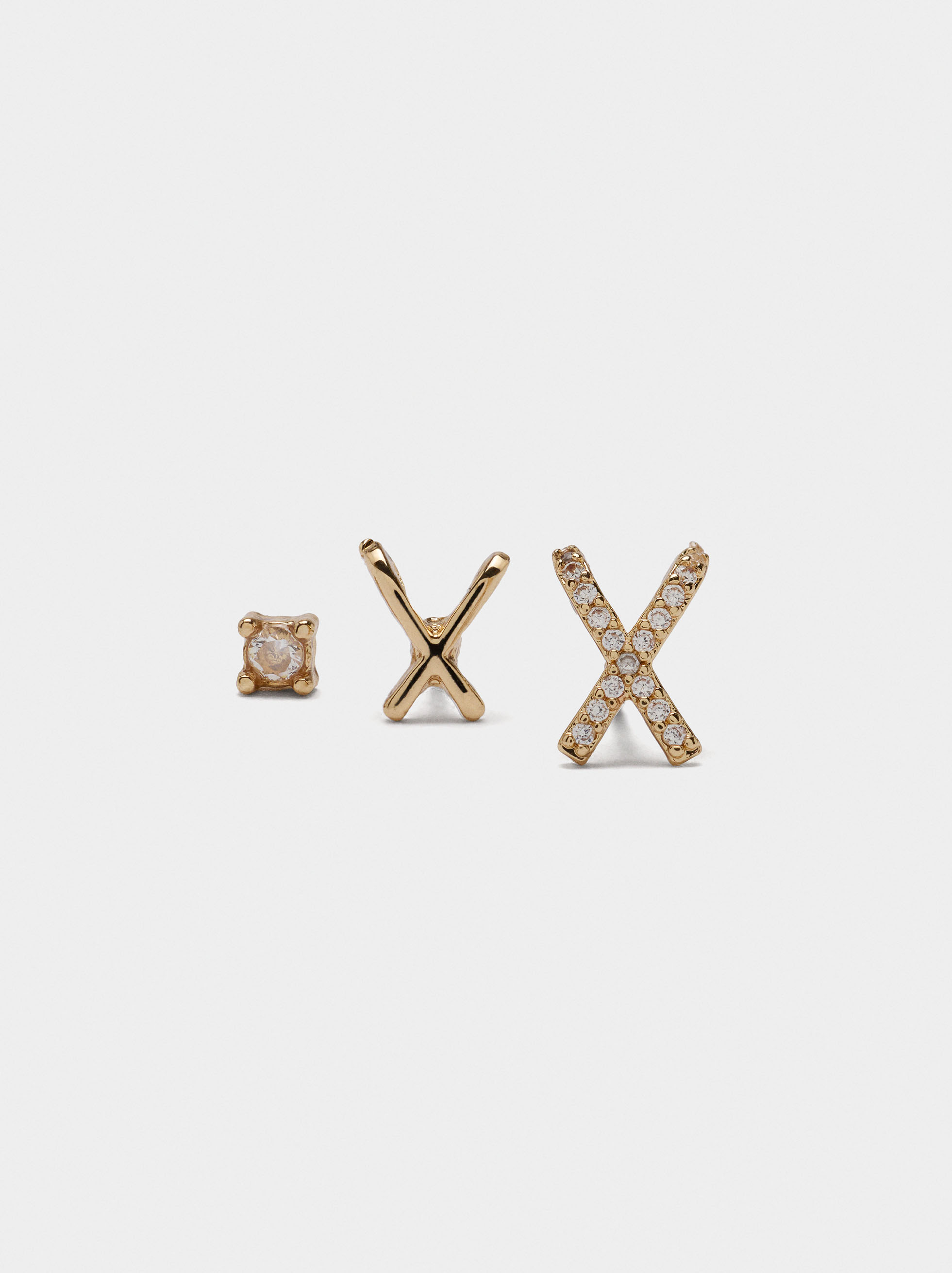 Zirconia earring set image number 1.0