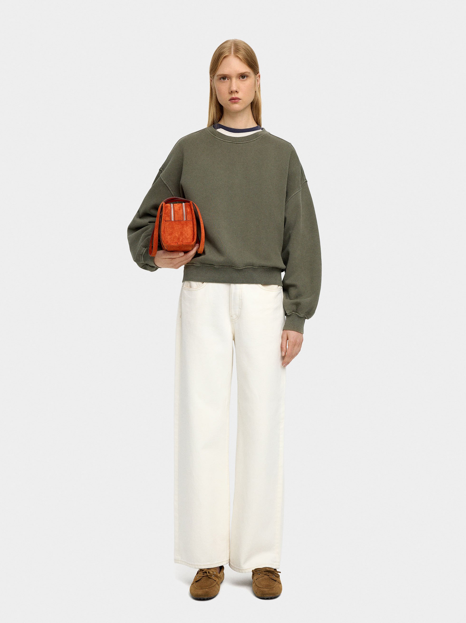 Sweatshirt aus 100% Baumwolle image number 0.0