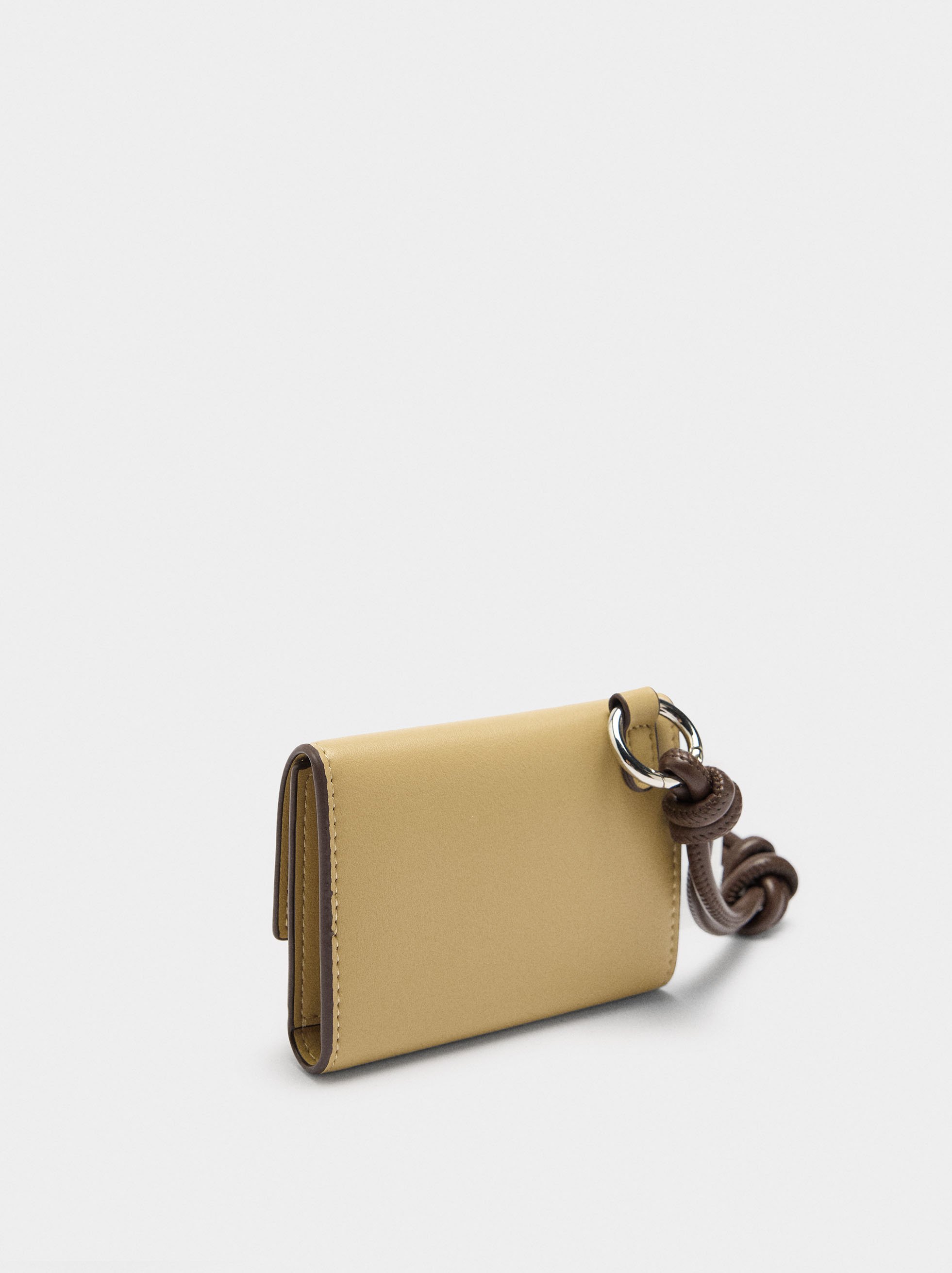 Plain card holder with flap image number 2.0