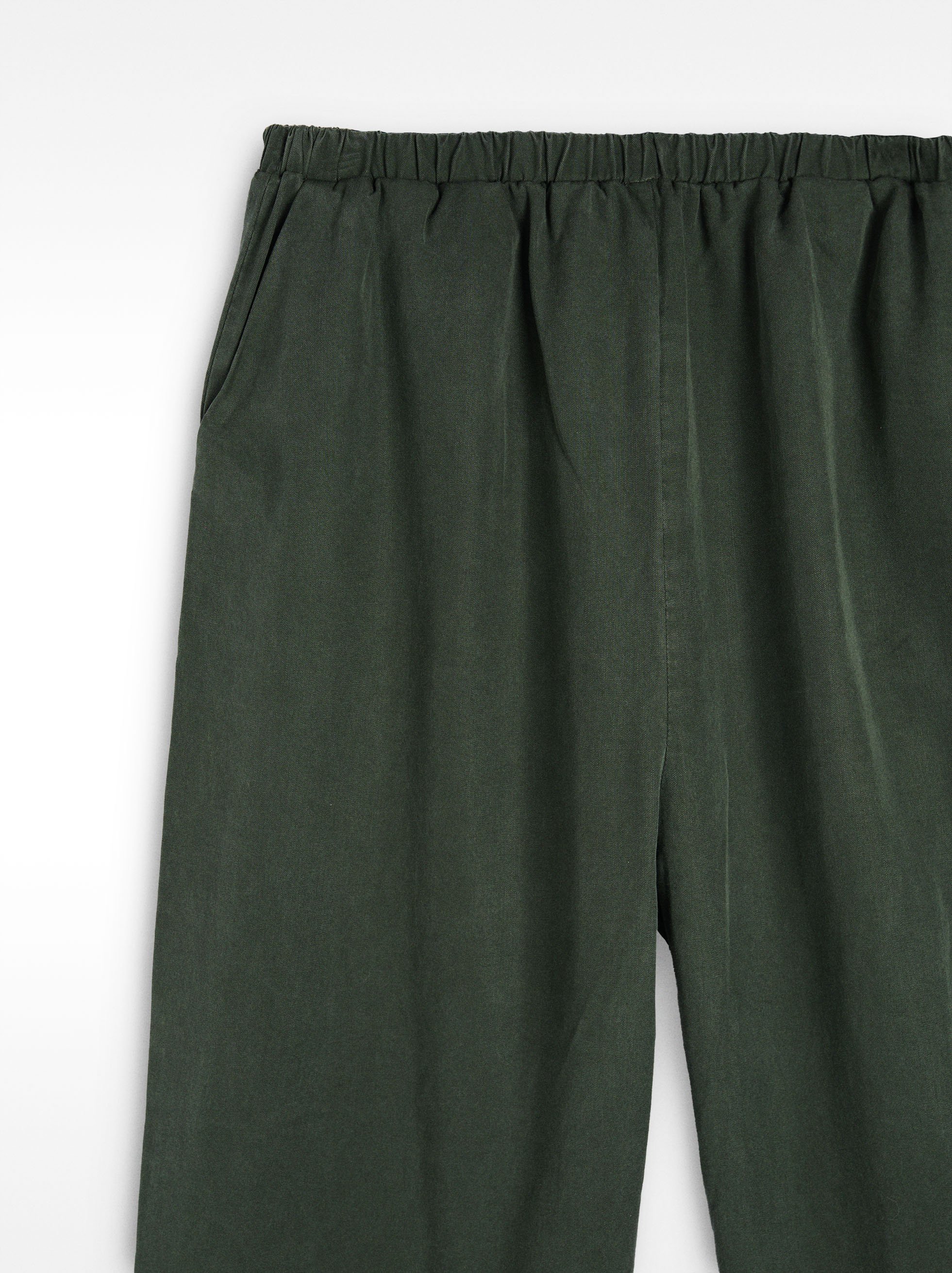 Loose-fitting trousers with elastic waistband image number 5.0