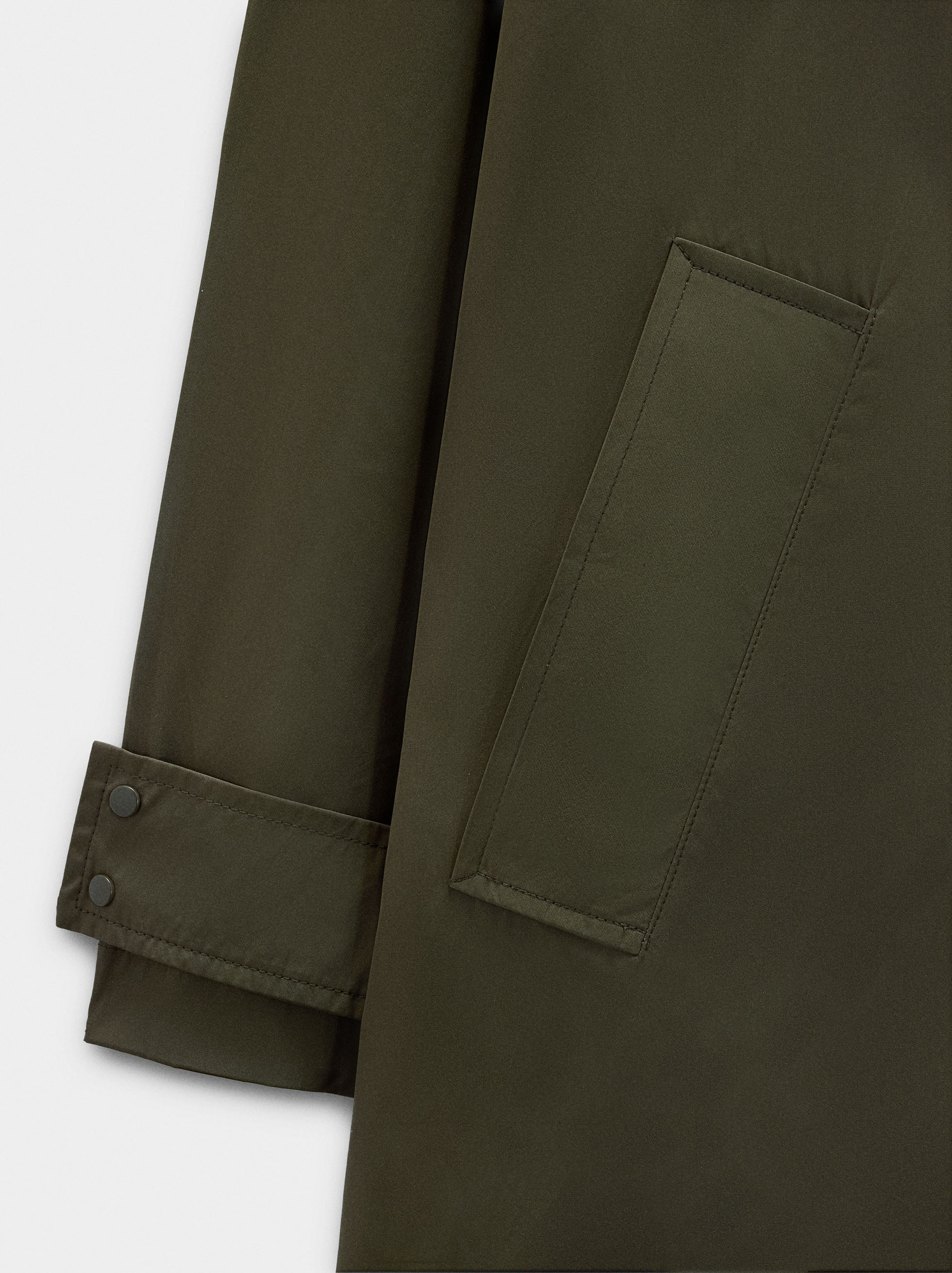 Light parka with hood image number 6.0
