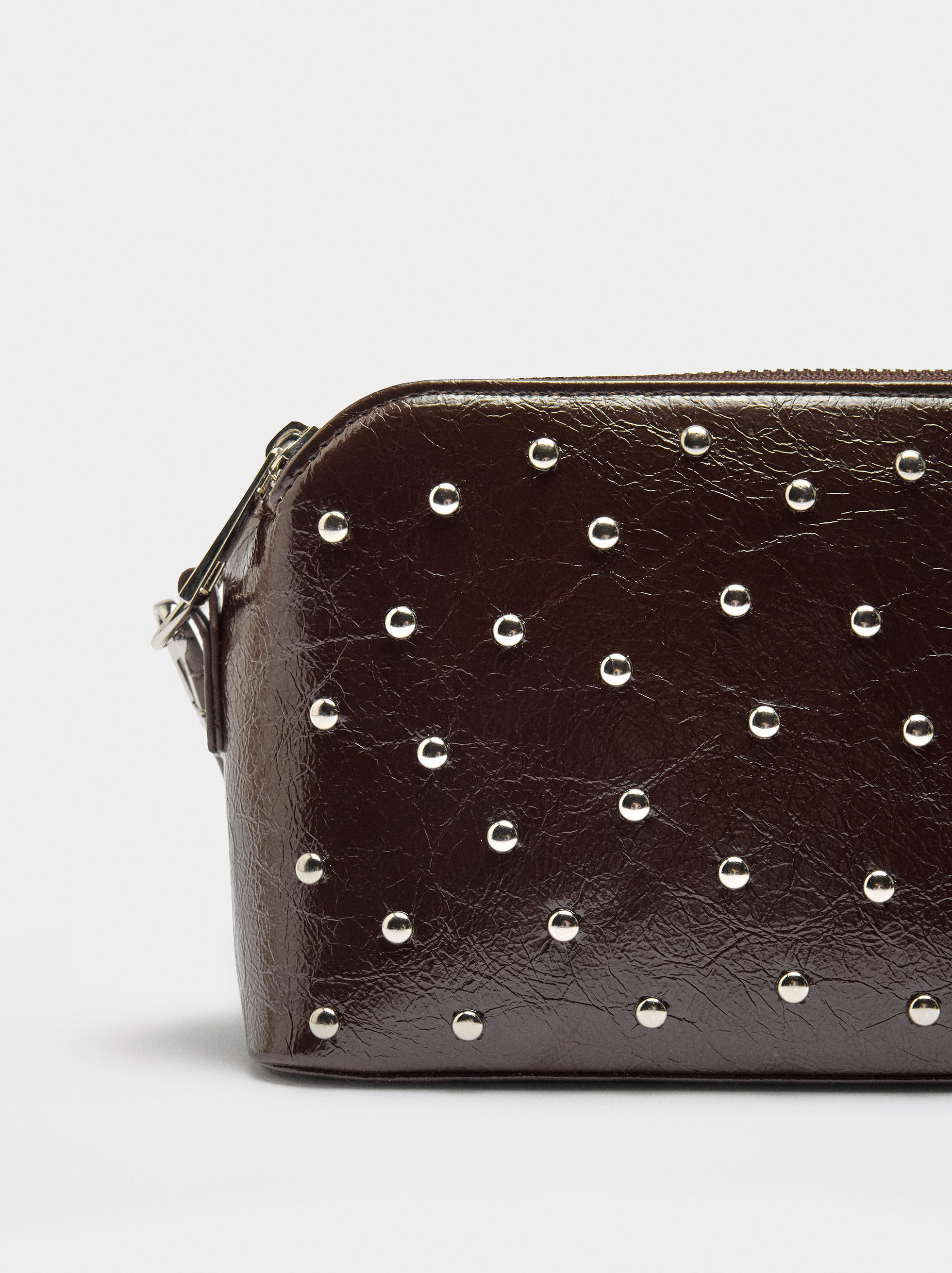 Crossbody bag with studs image number 1.0