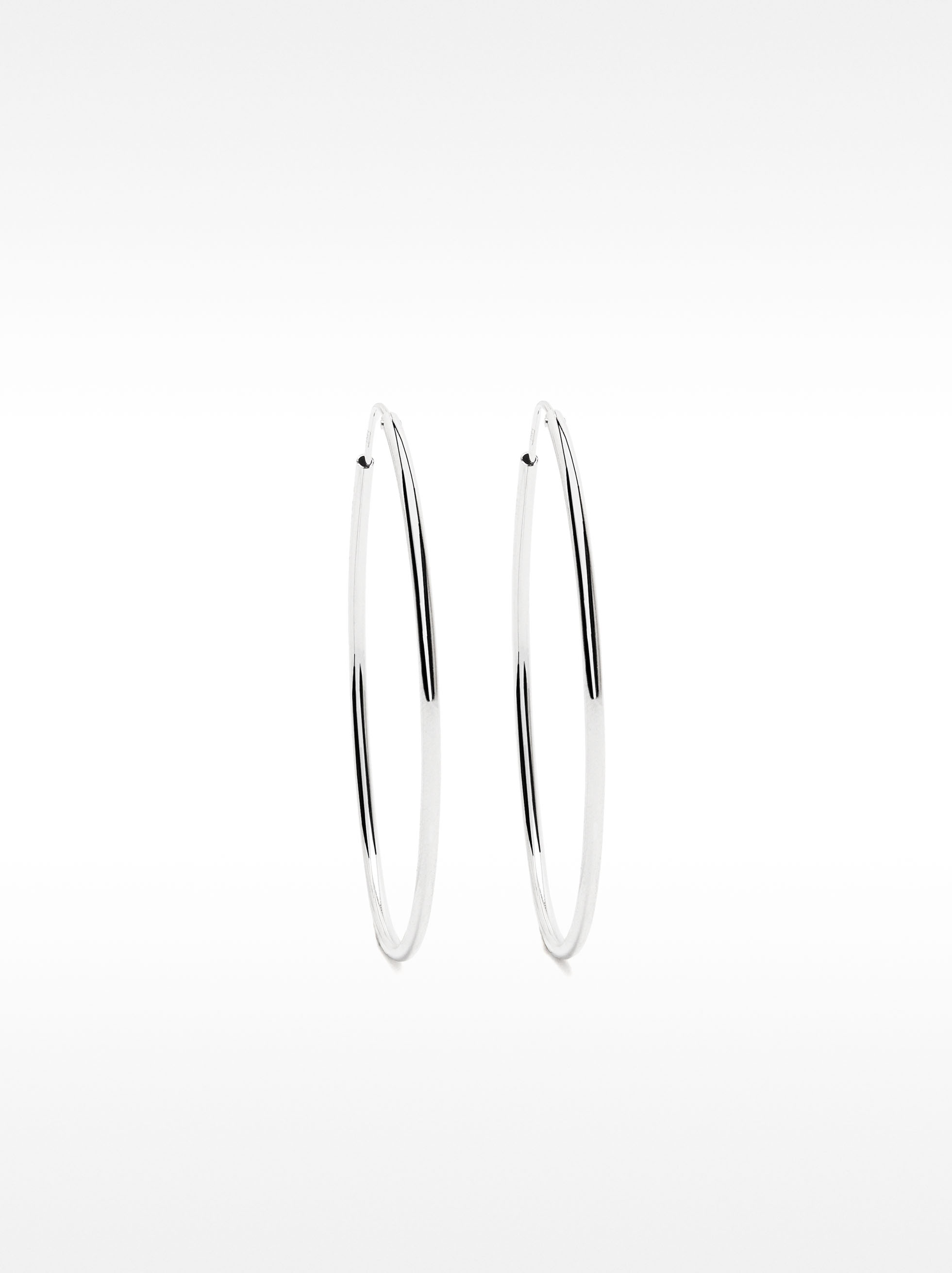 925 sterling silver hotsell large hoop earrings