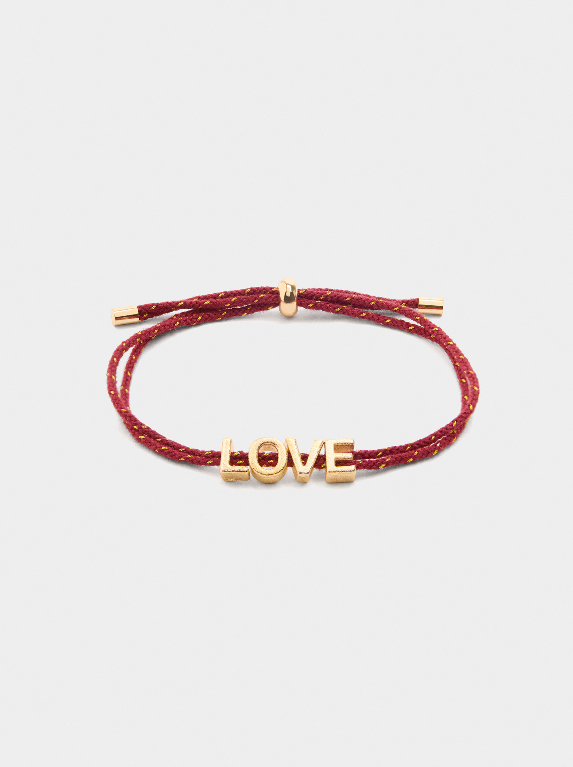 Adjustable LOVE bracelet image number 0.0