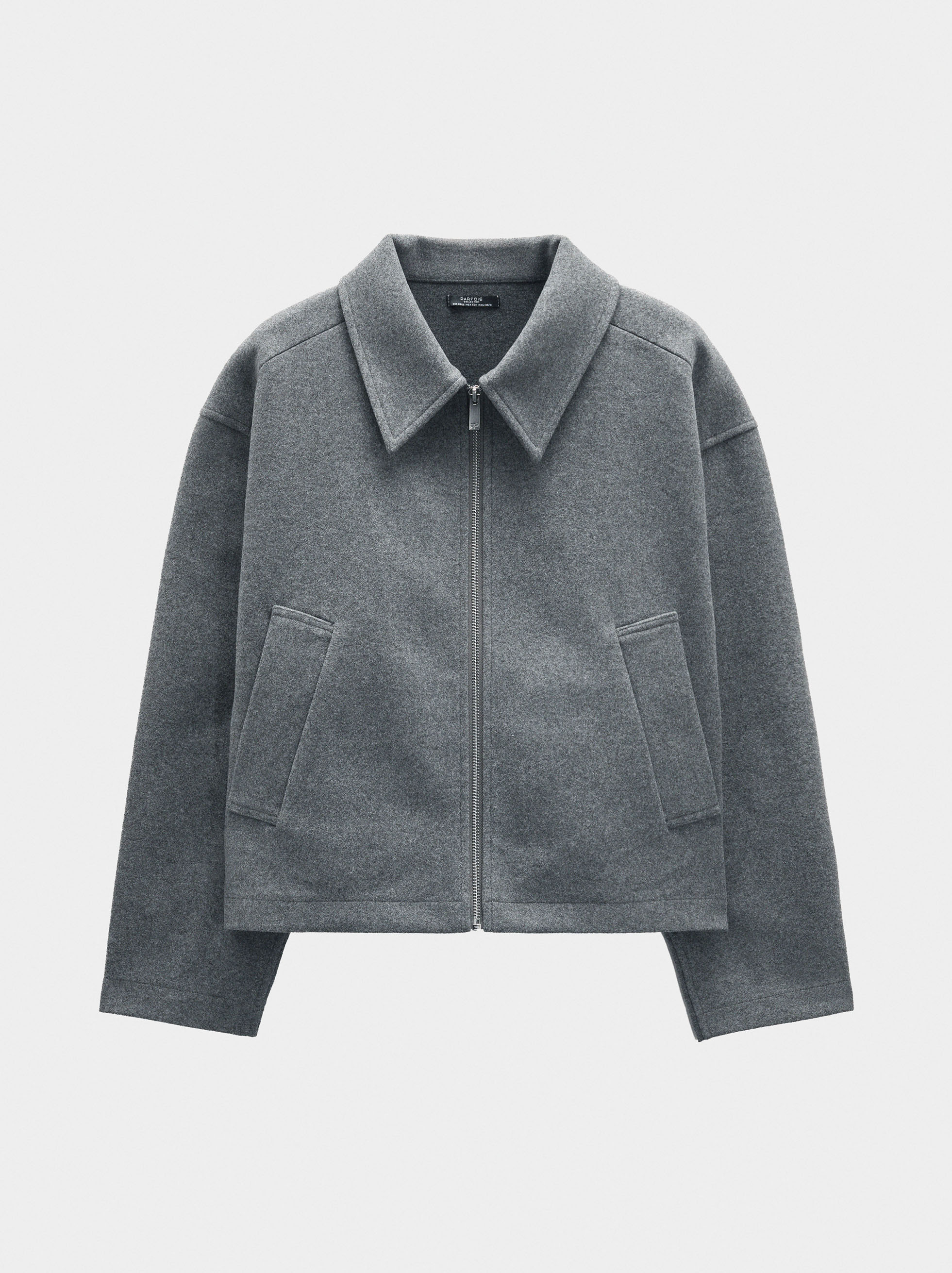 Light jacket with zipper closure image number 5.0