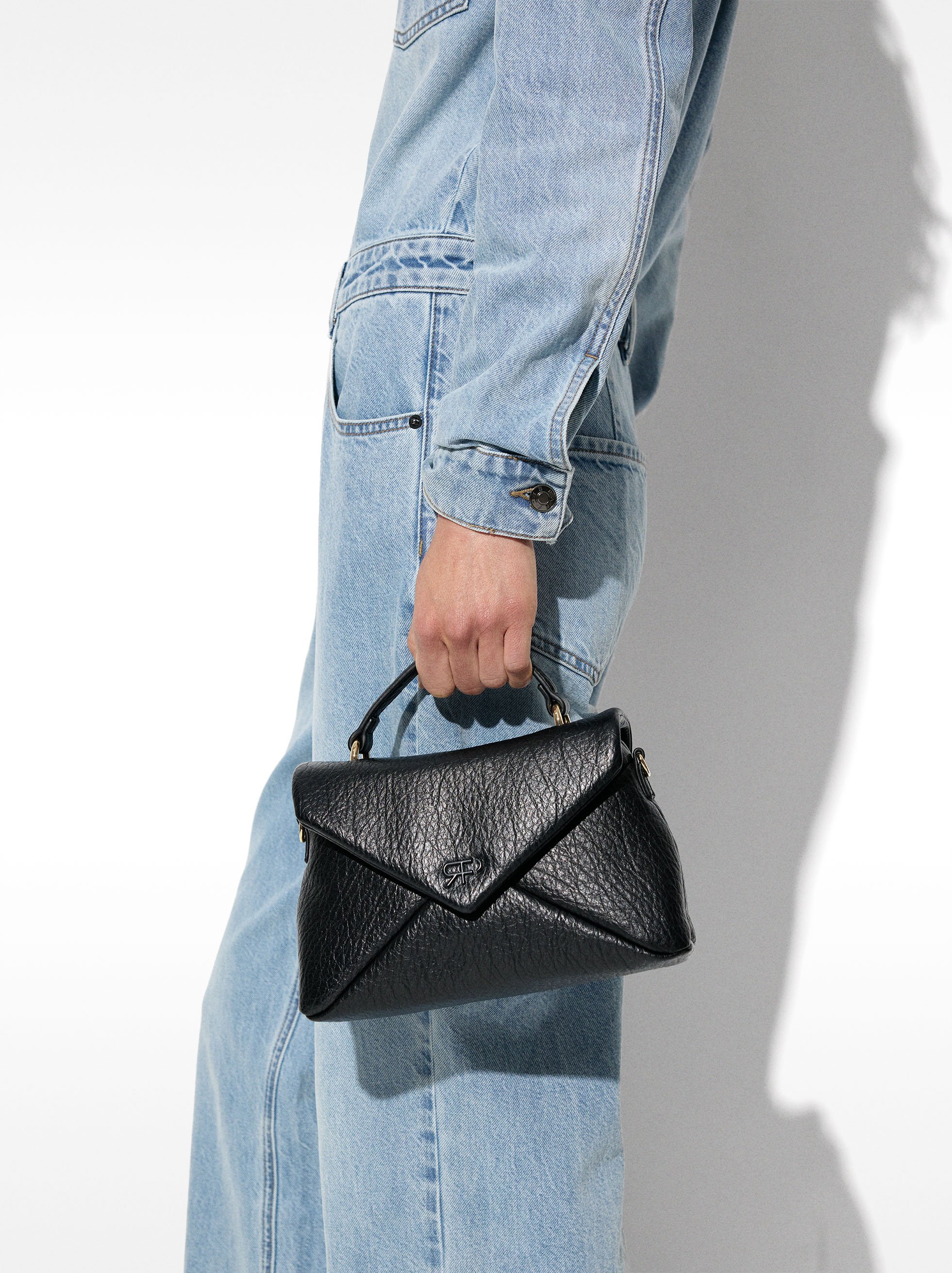 Gepolsterte Handtasche
