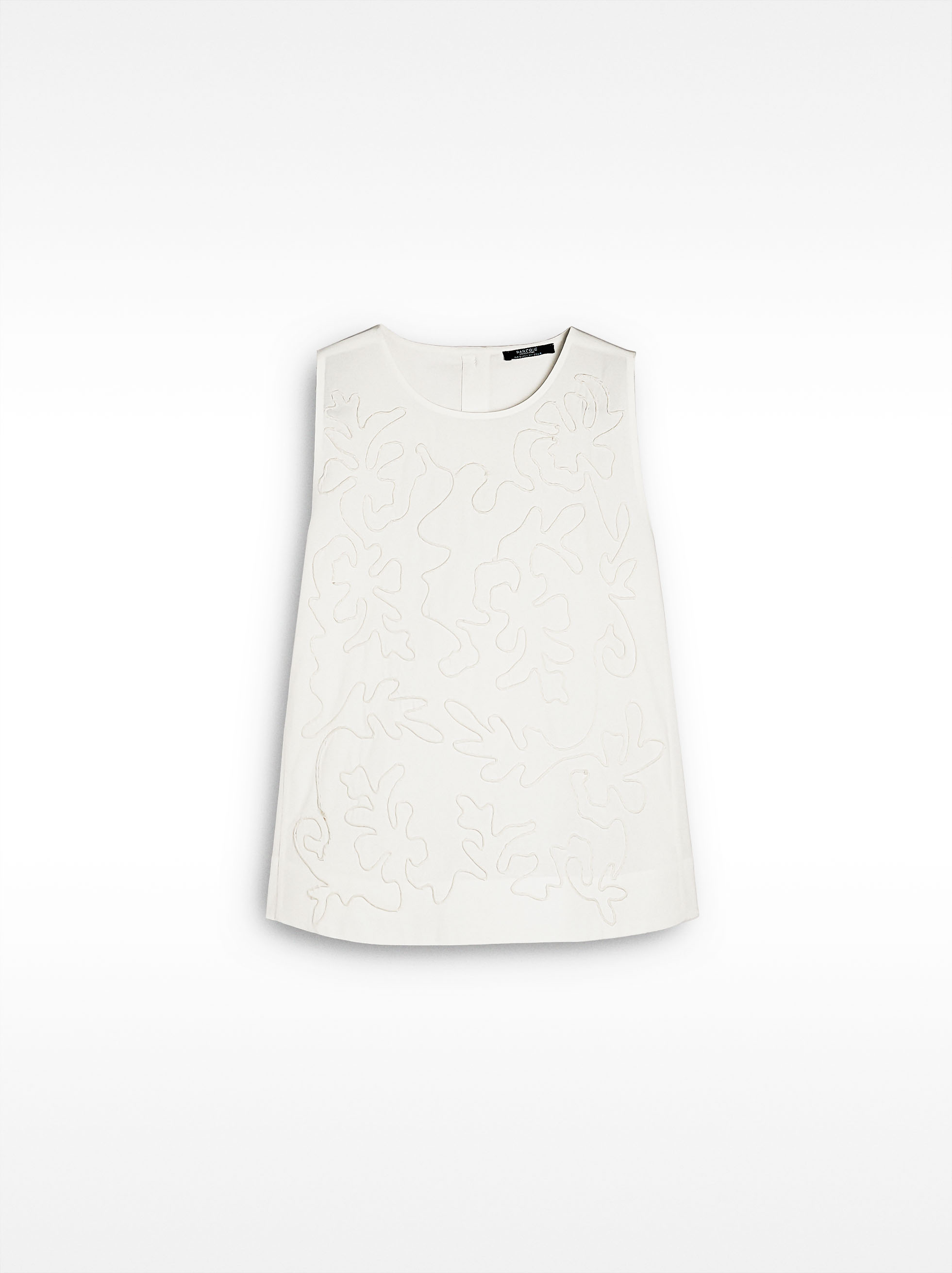 Top with embroidery 100% cotton image number 5.0
