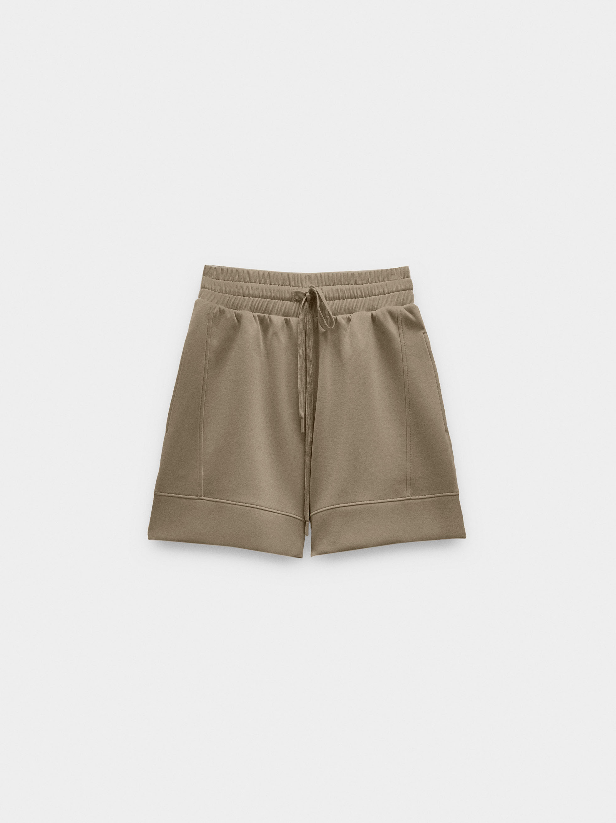 Shorts with elastic waist and soft touch image number 4.0