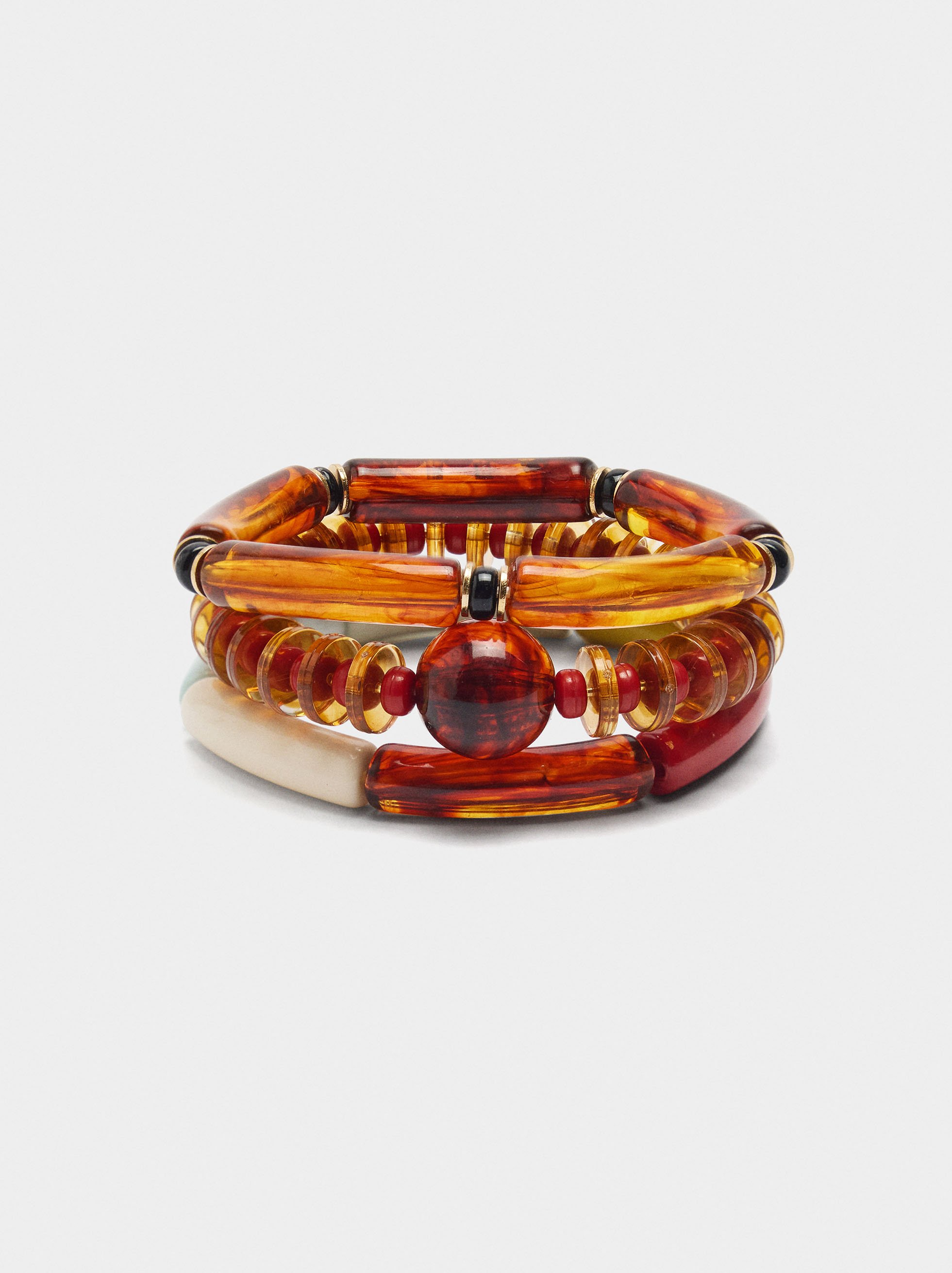 Set of elastic bracelets image number 0.0