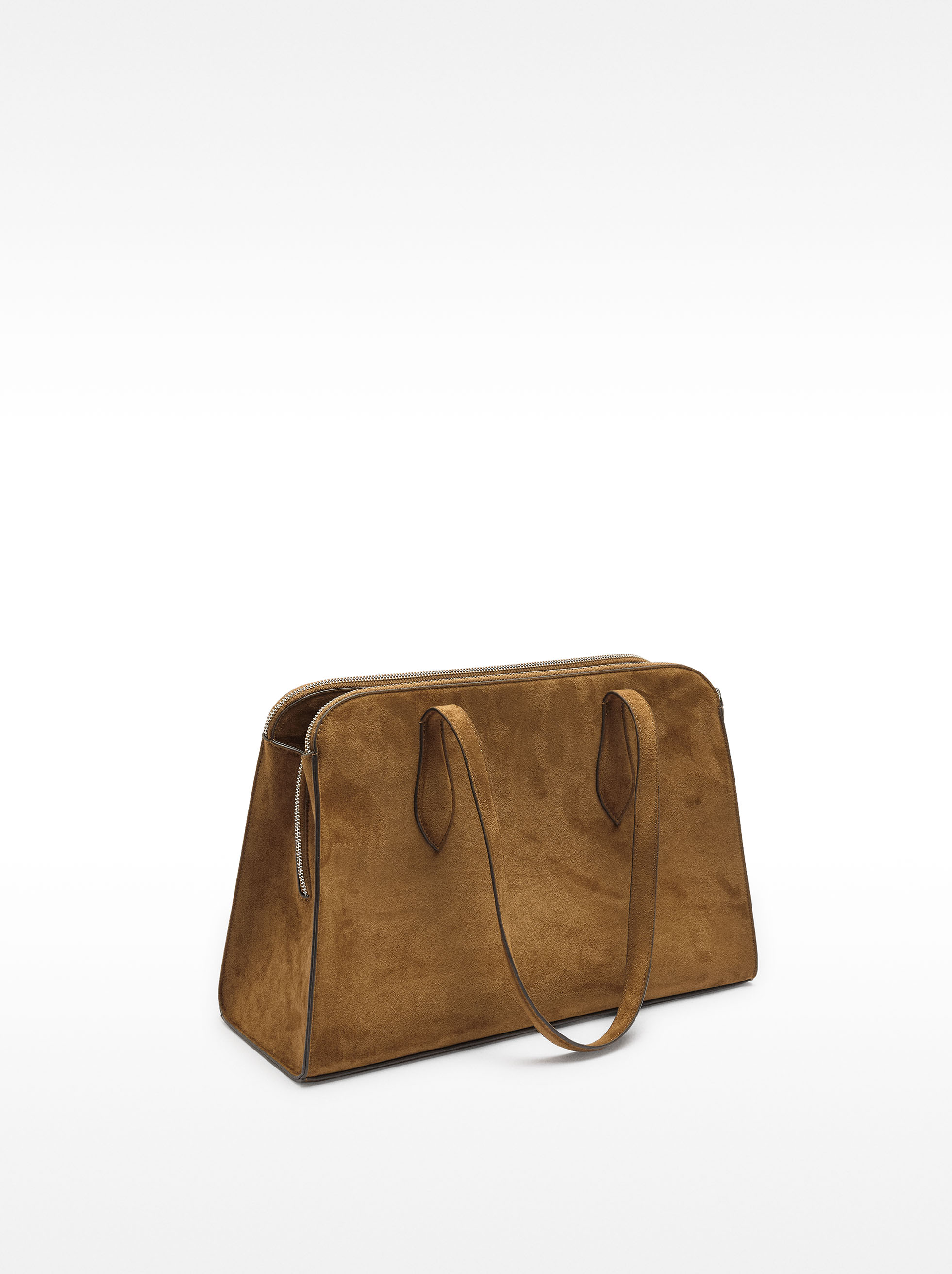 Laptop bag with leather-effect image number 3.0