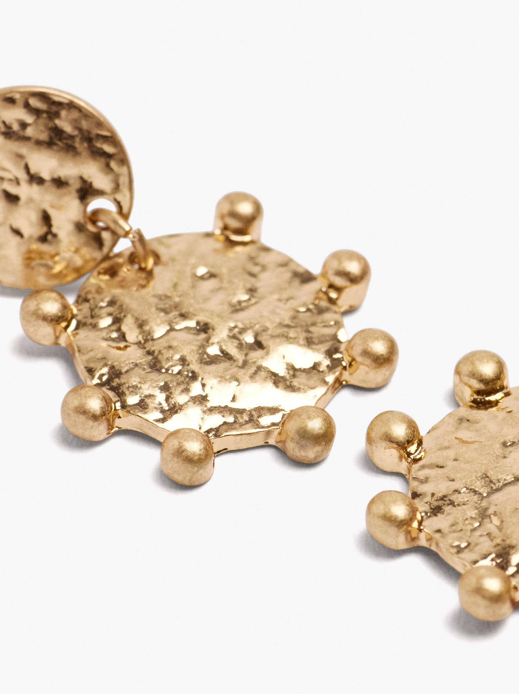 Runde Ohrringe mit Kugeln image number 1.0