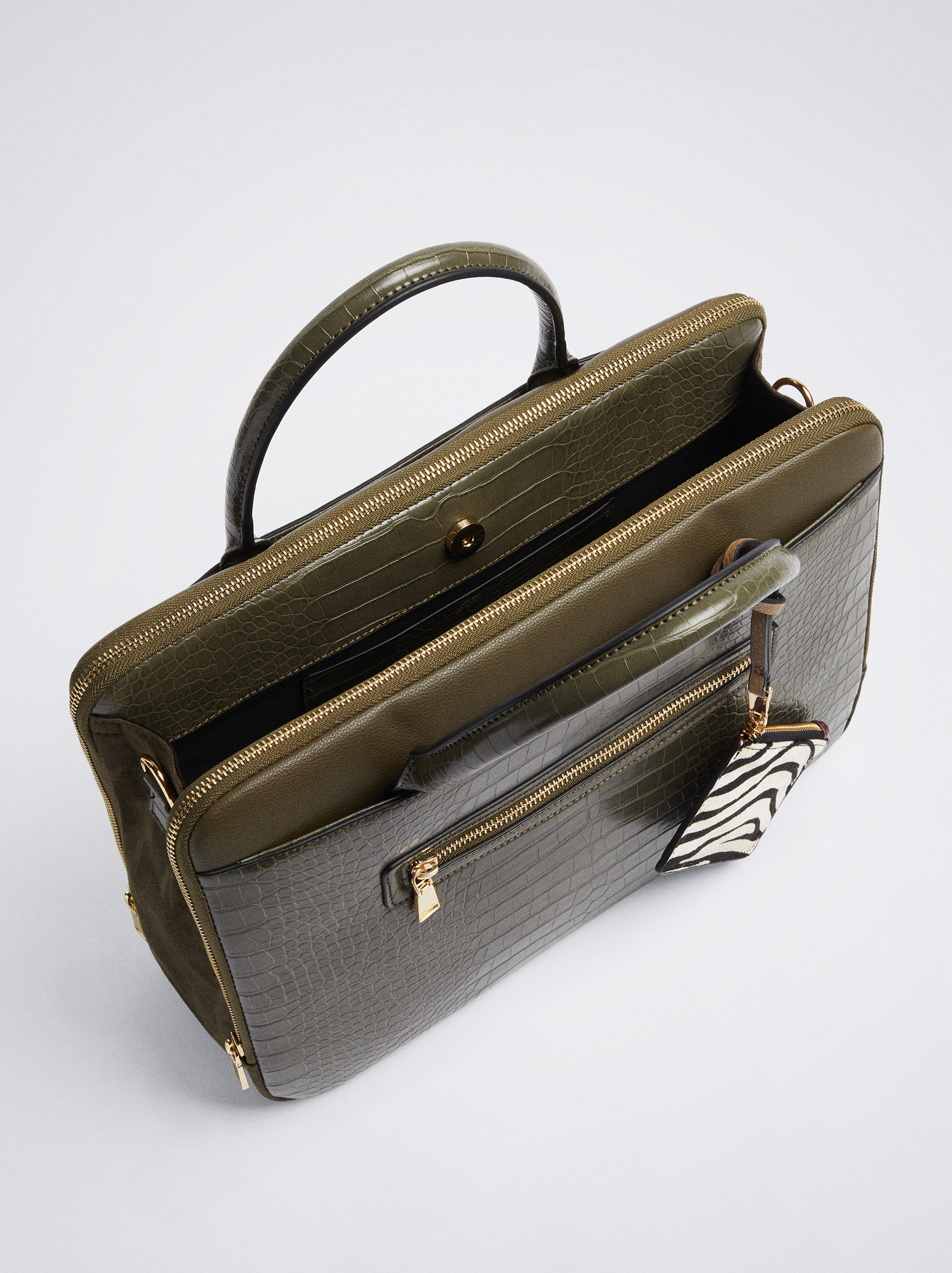 Embossed 13” Laptop Bag Black Woman Laptop Bags