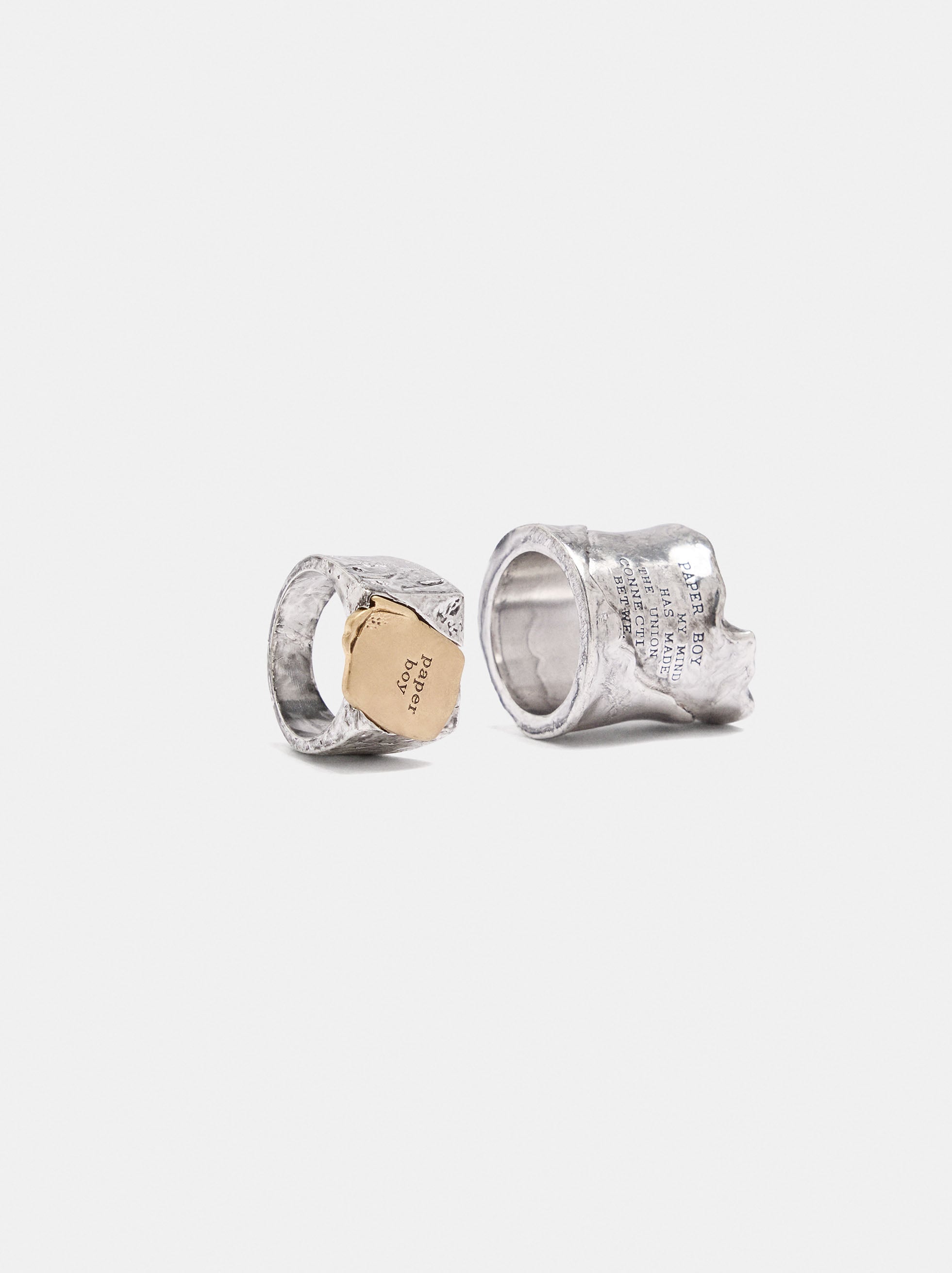 Set breite Bicolor-Ringe image number 1.0