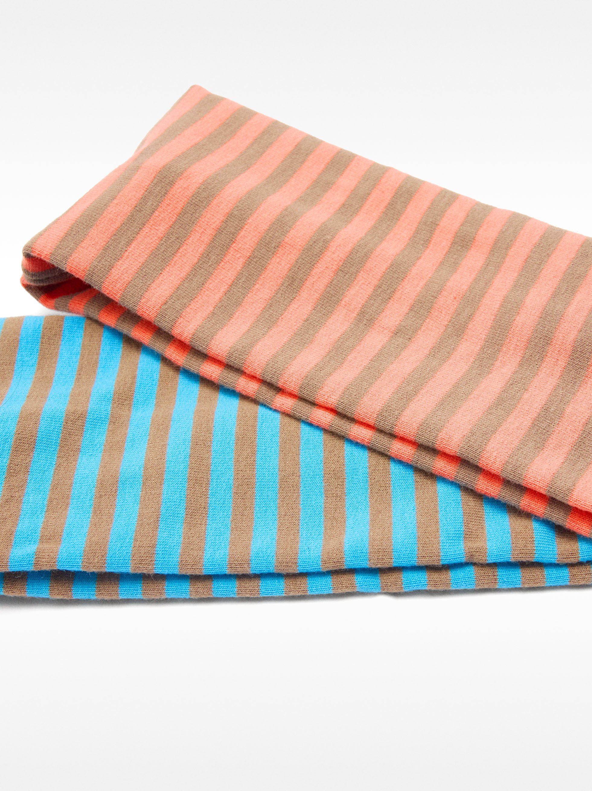 Set of wide headbands with stripes image number 2.0
