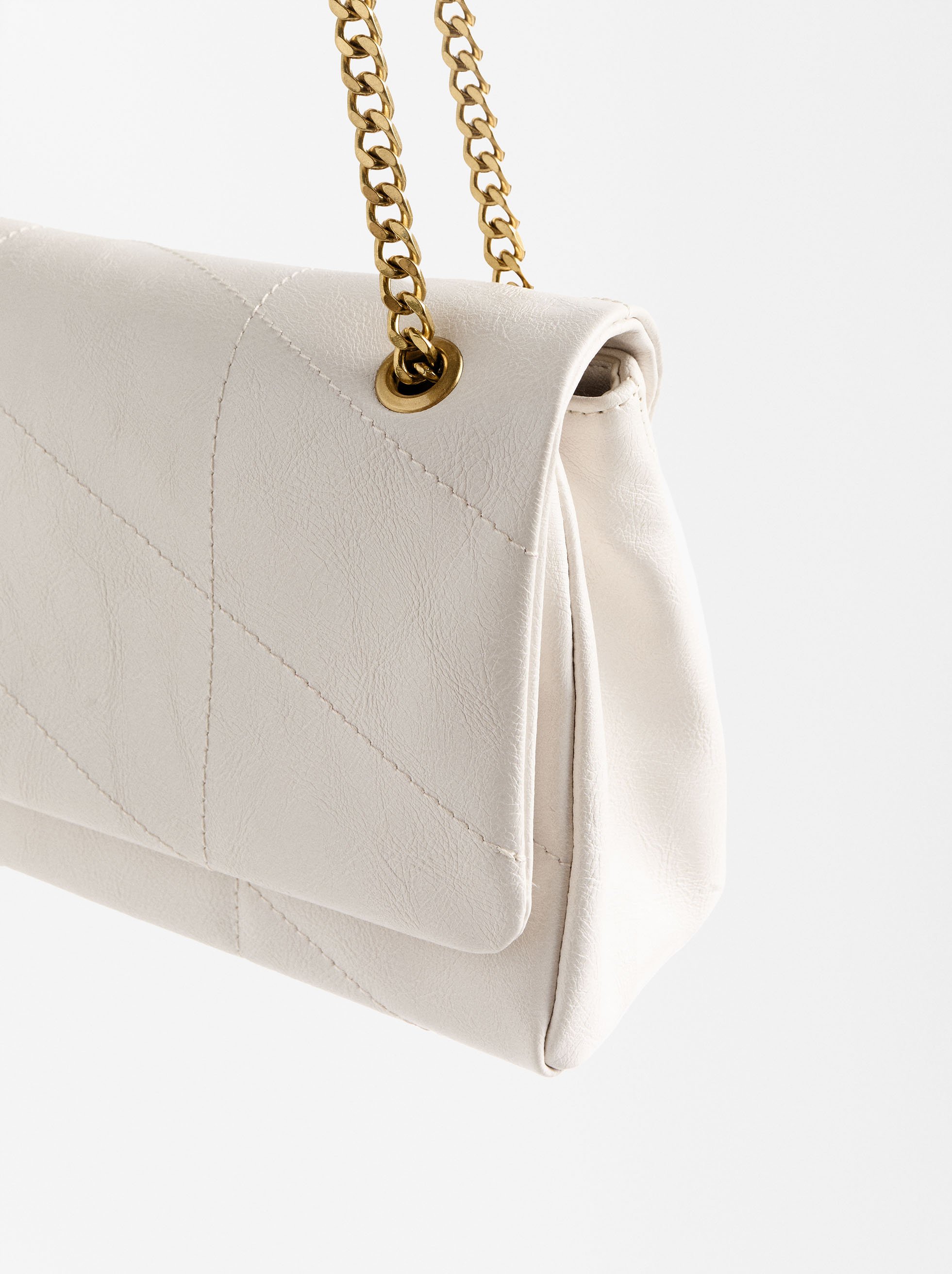 Sac &agrave; bandouli&egrave;re avec cha&icirc;ne image number 1.0