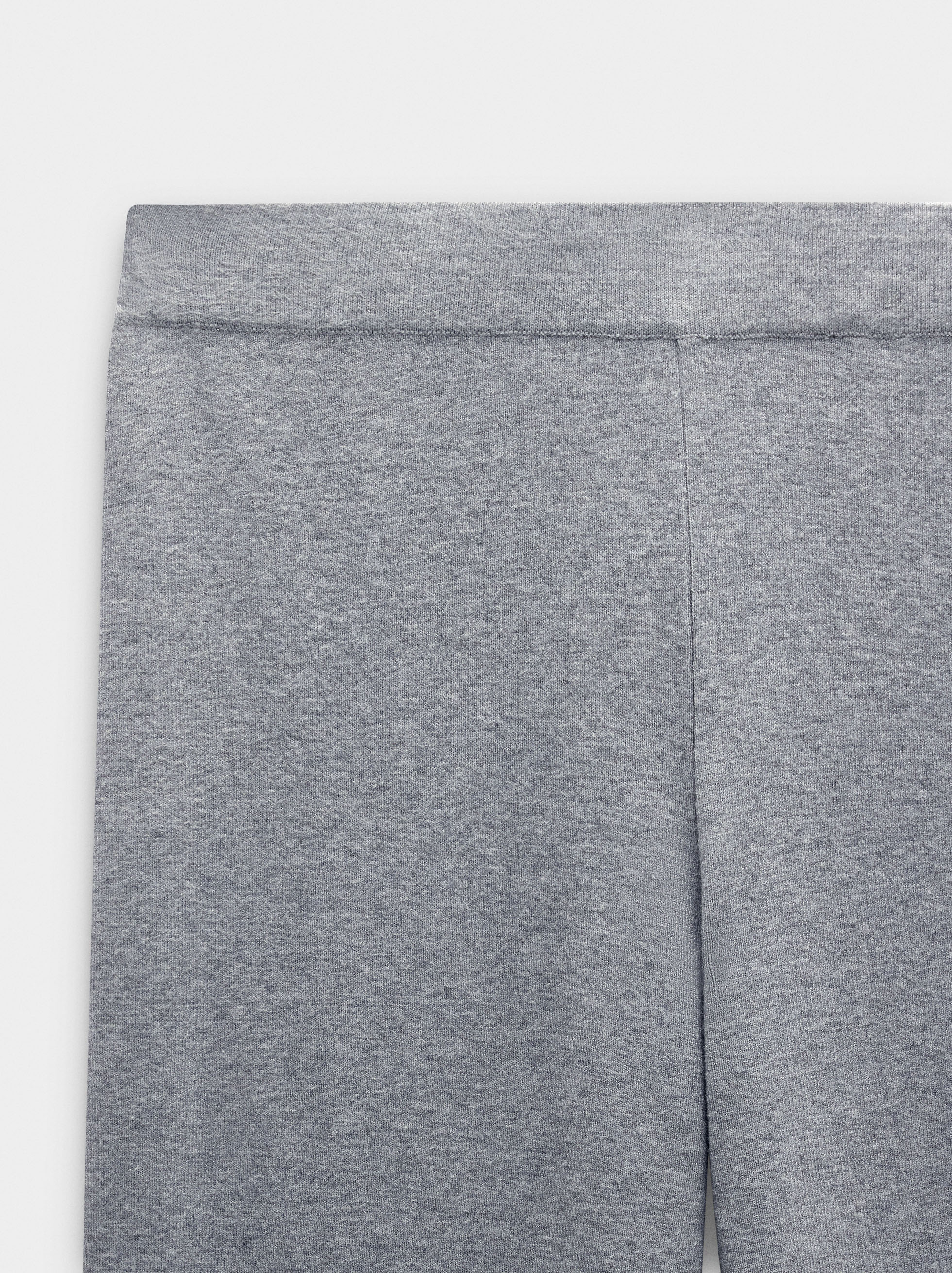Elastic waist knit pants image number 6.0