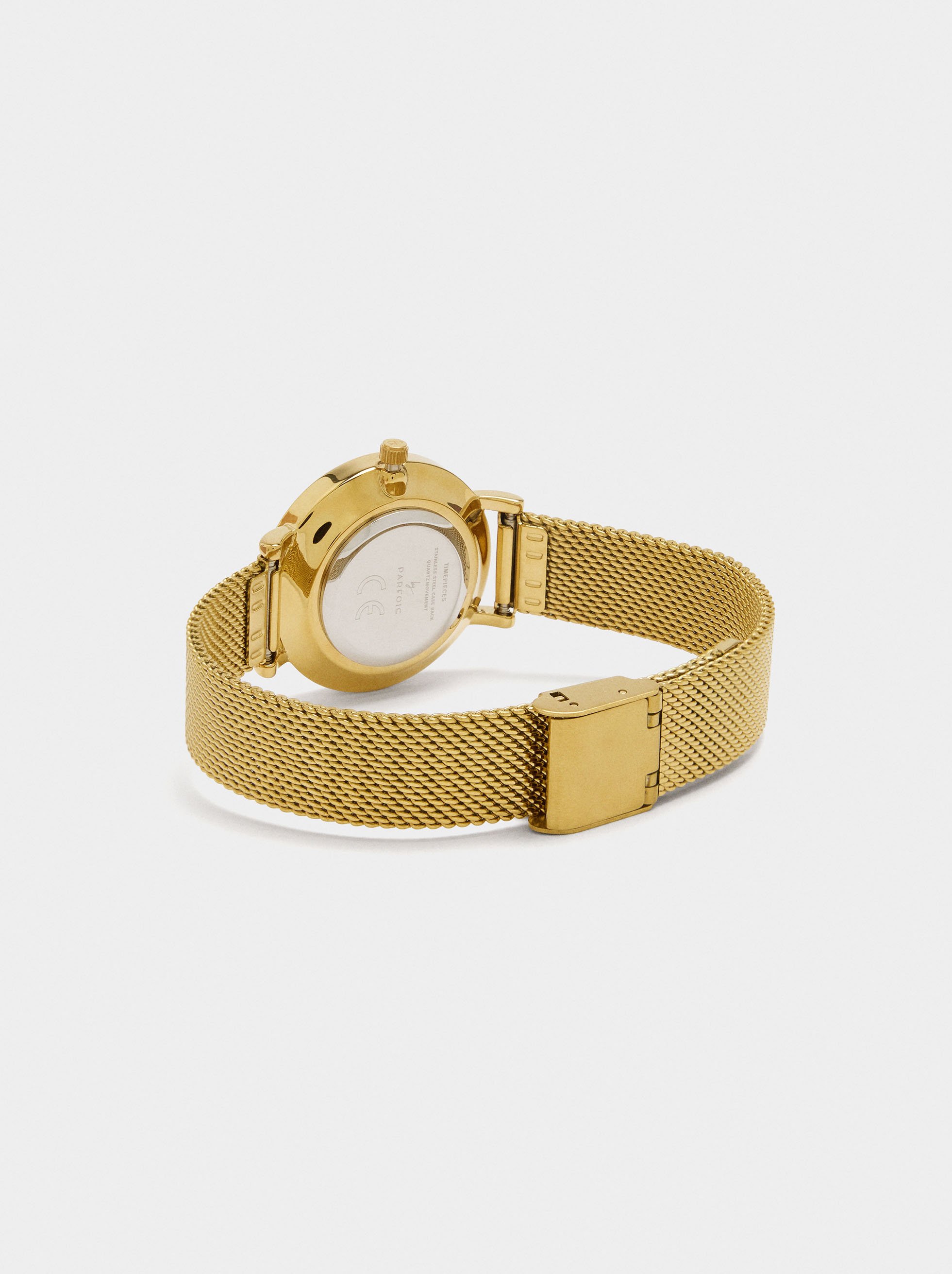 Stainless steel mesh watch image number 2.0