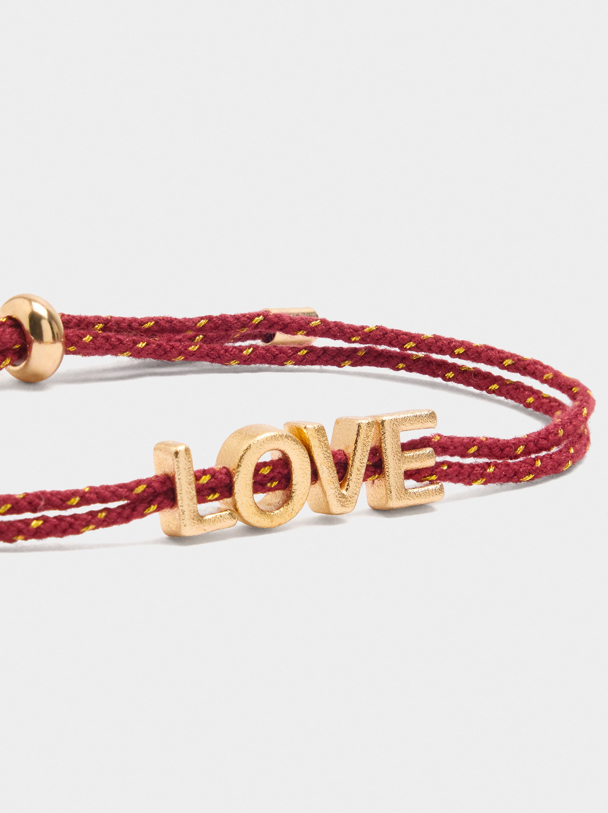 Adjustable LOVE bracelet image number 1.0