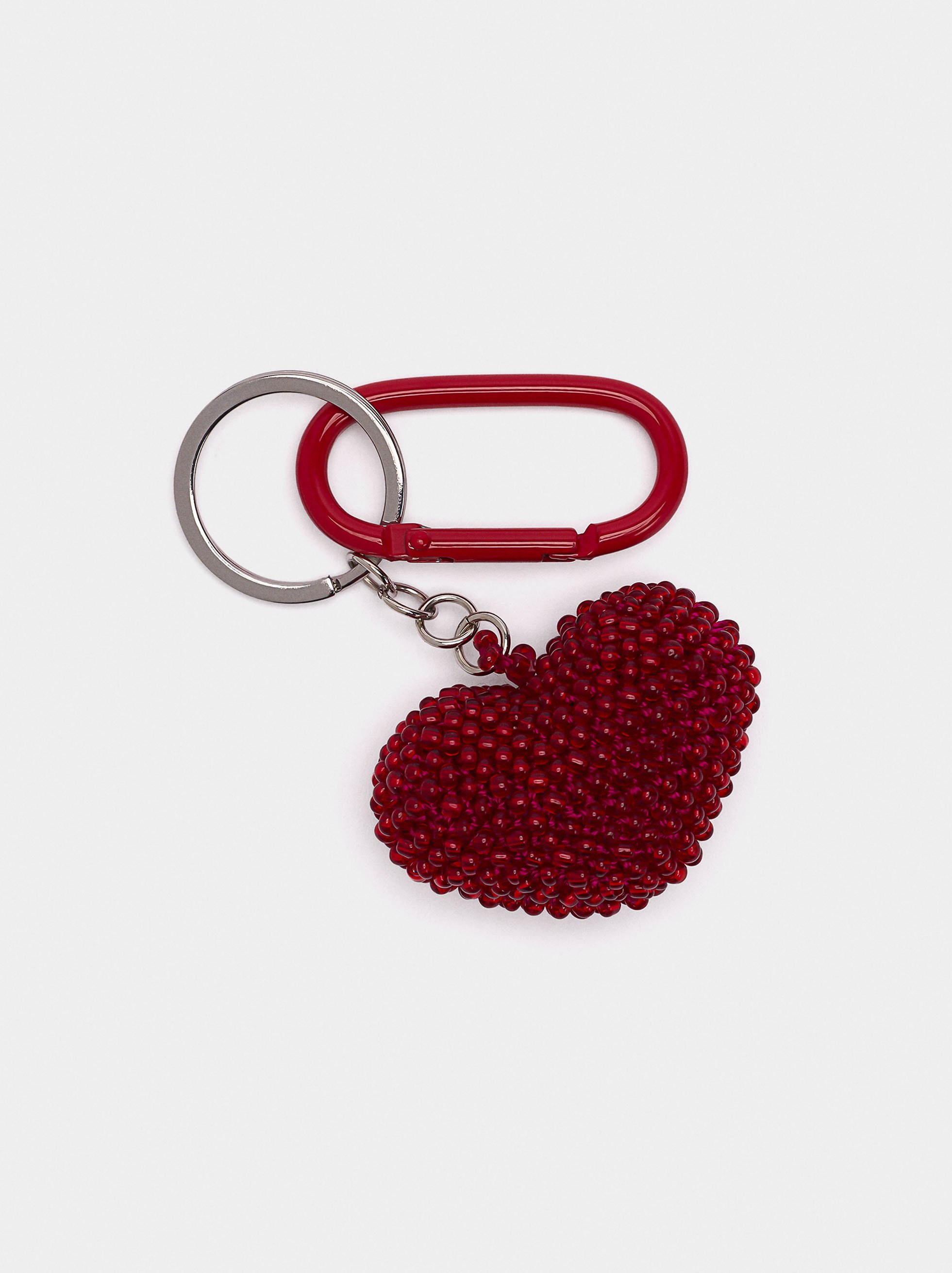 Keychain charm heart image number 1.0